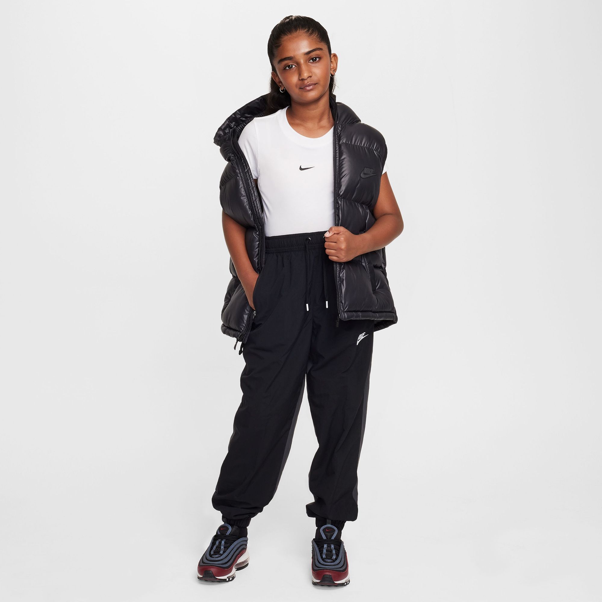 Nike Girls' Sportswear Cropped T-Shirt product image
