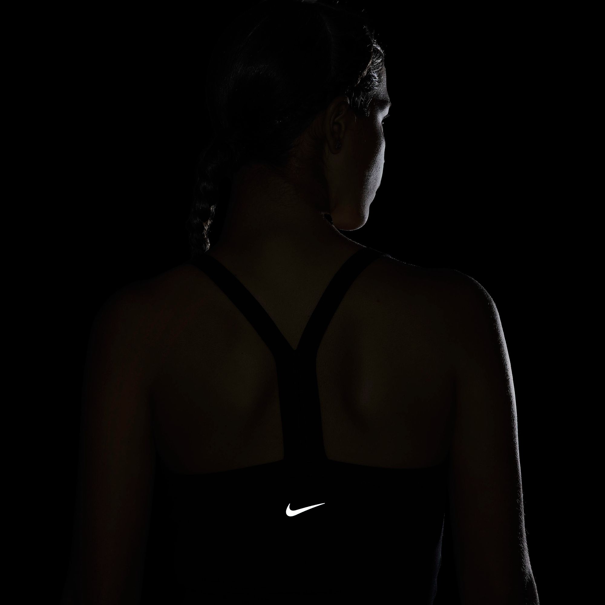 Nike Women's One Fitted Dri-FIT Strappy Cropped Tank Top product image