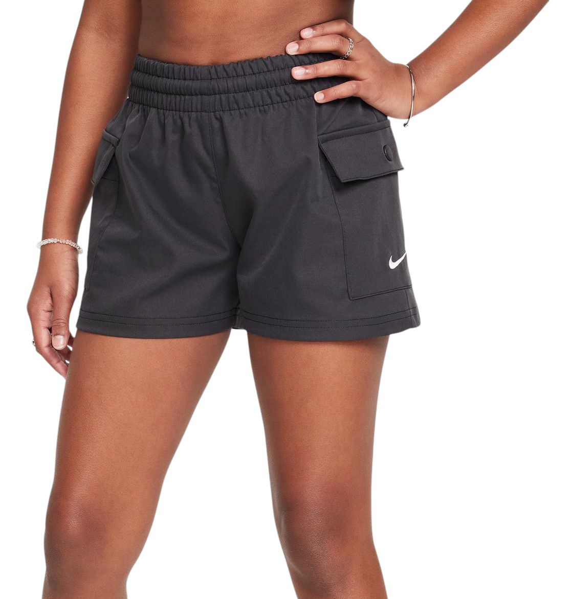 Nike Girls' Sportswear Woven Cargo Shorts product image