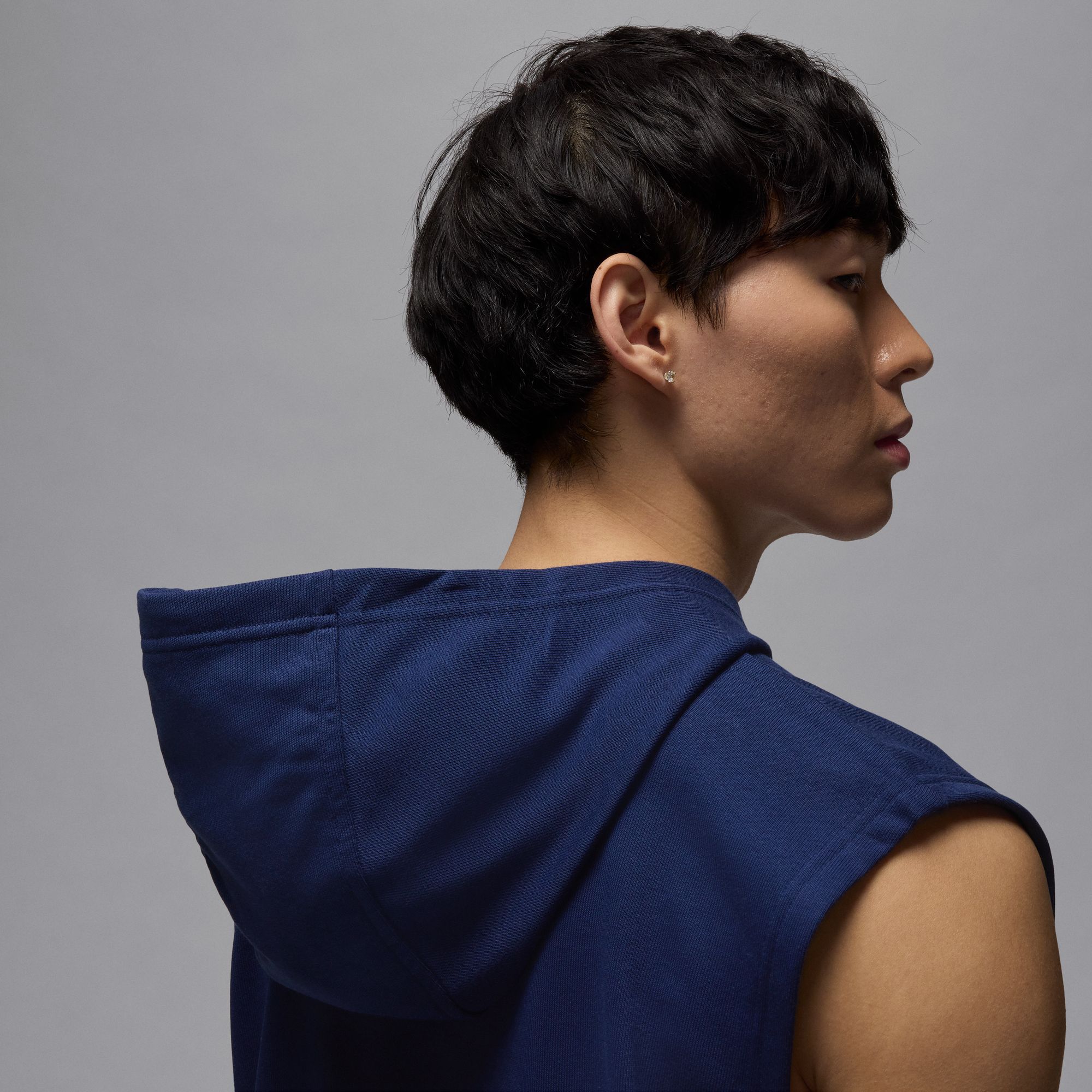 Jordan Men's Dri-FIT Sport Crossover Fleece Sleeveless Hoodie product image