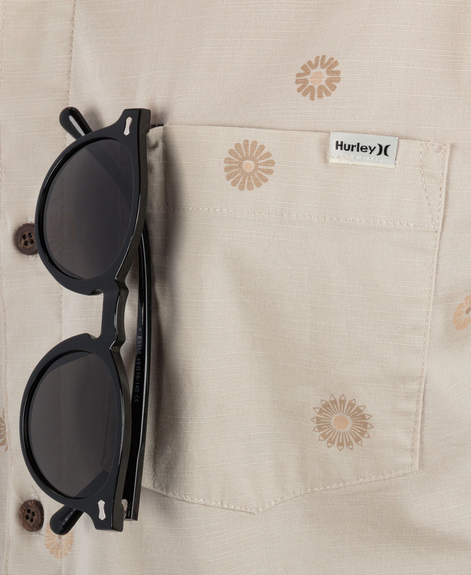 Hurley Men's One and Only Lido Stretch Short Sleeve Shirt product image