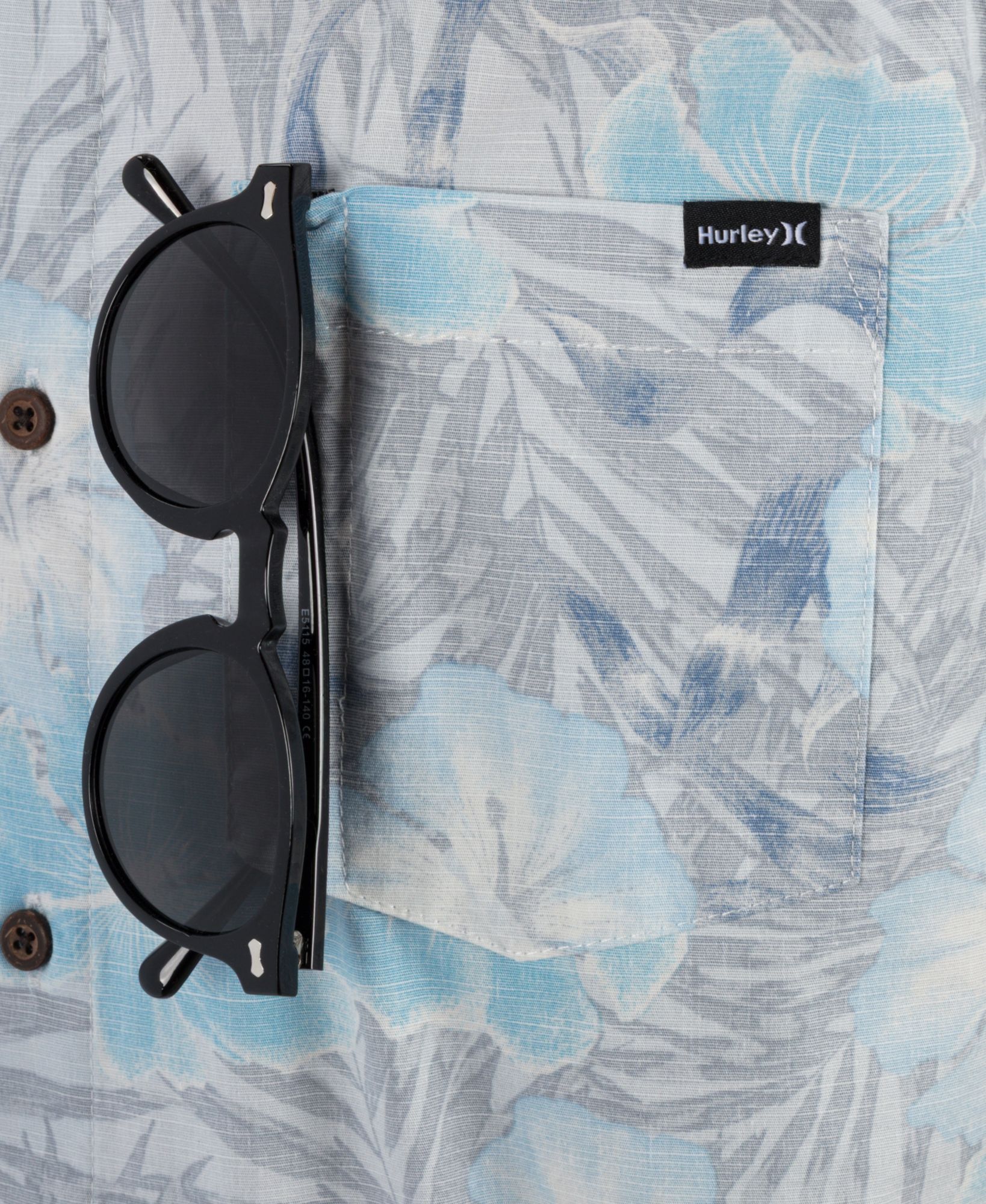 Hurley Men's One and Only Lido Stretch Short Sleeve Shirt product image