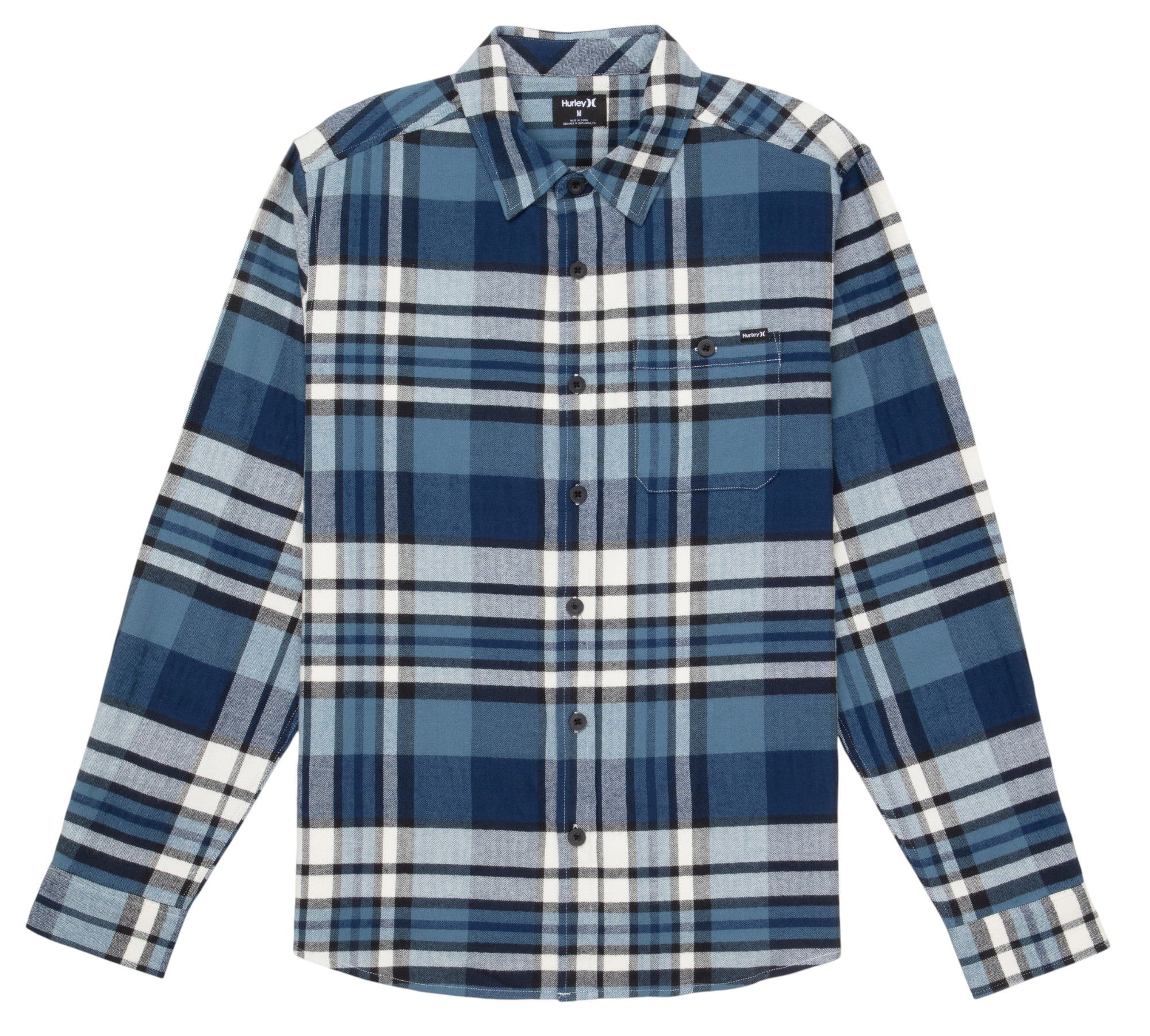 Hurley Men's Portland Stretch Long Sleeve Flannel product image