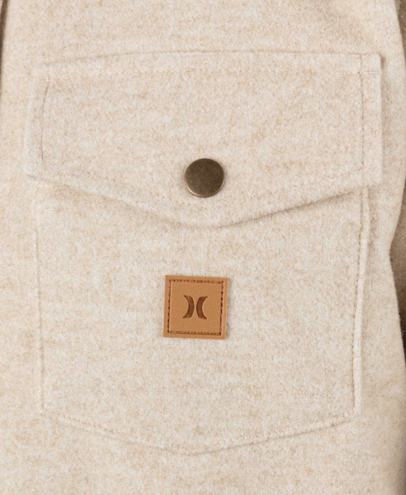 Hurley Men's Santa Cruz Solid Long Sleeve Flannel product image