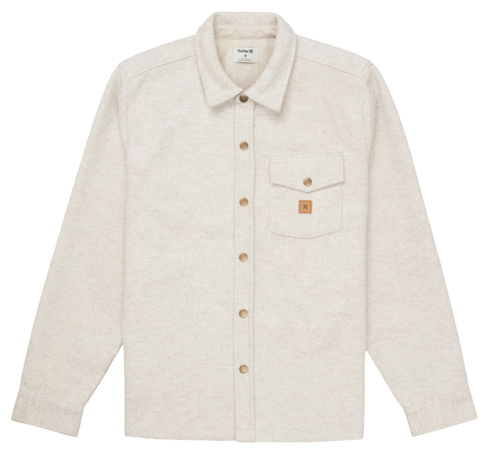 Hurley Men's Santa Cruz Solid Long Sleeve Flannel product image