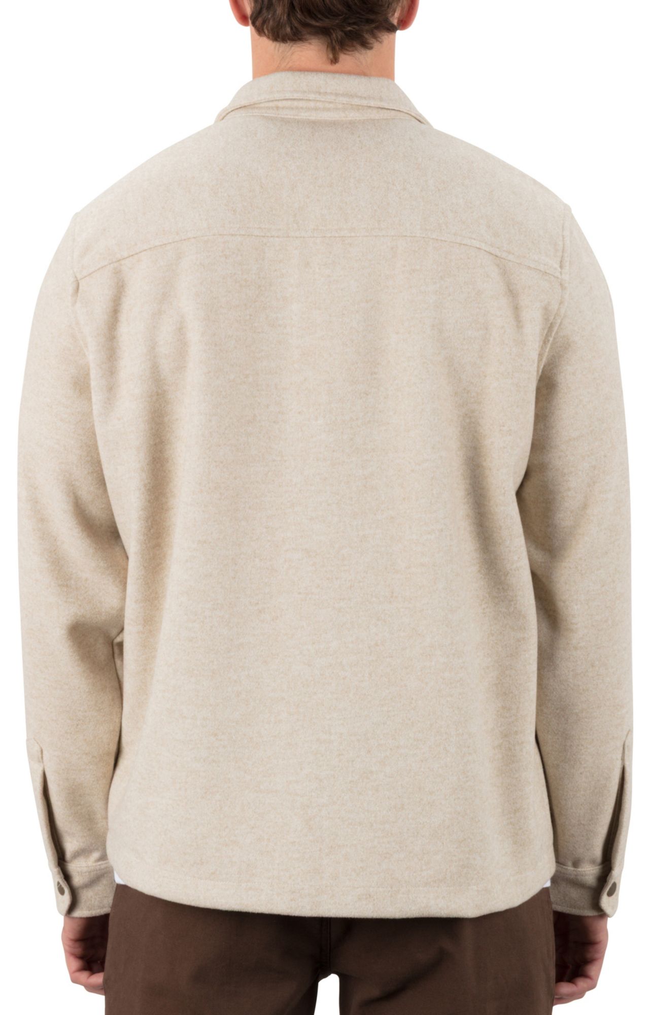 Hurley Men's Santa Cruz Solid Long Sleeve Flannel product image