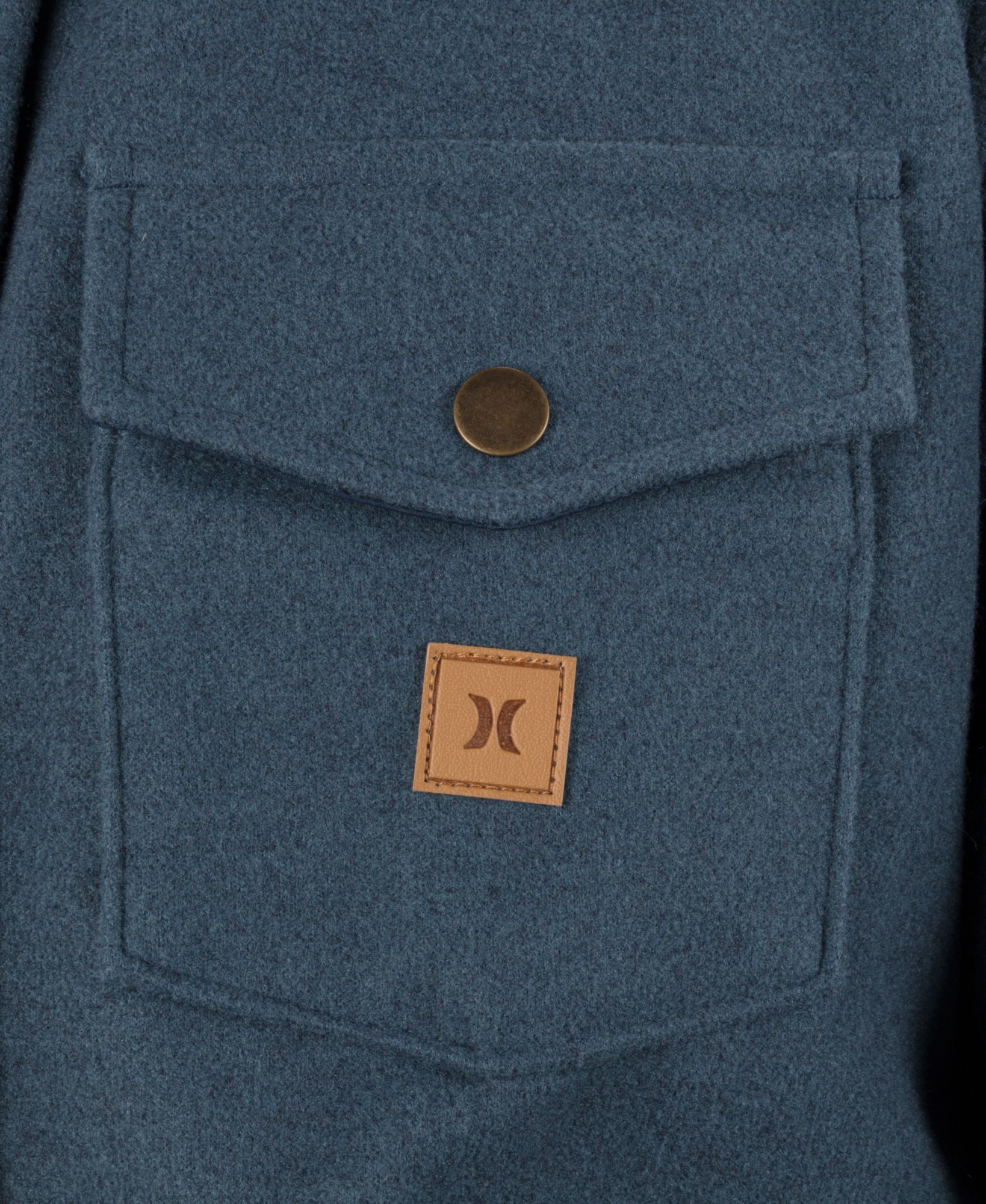 Hurley Men's Santa Cruz Solid Long Sleeve Flannel product image