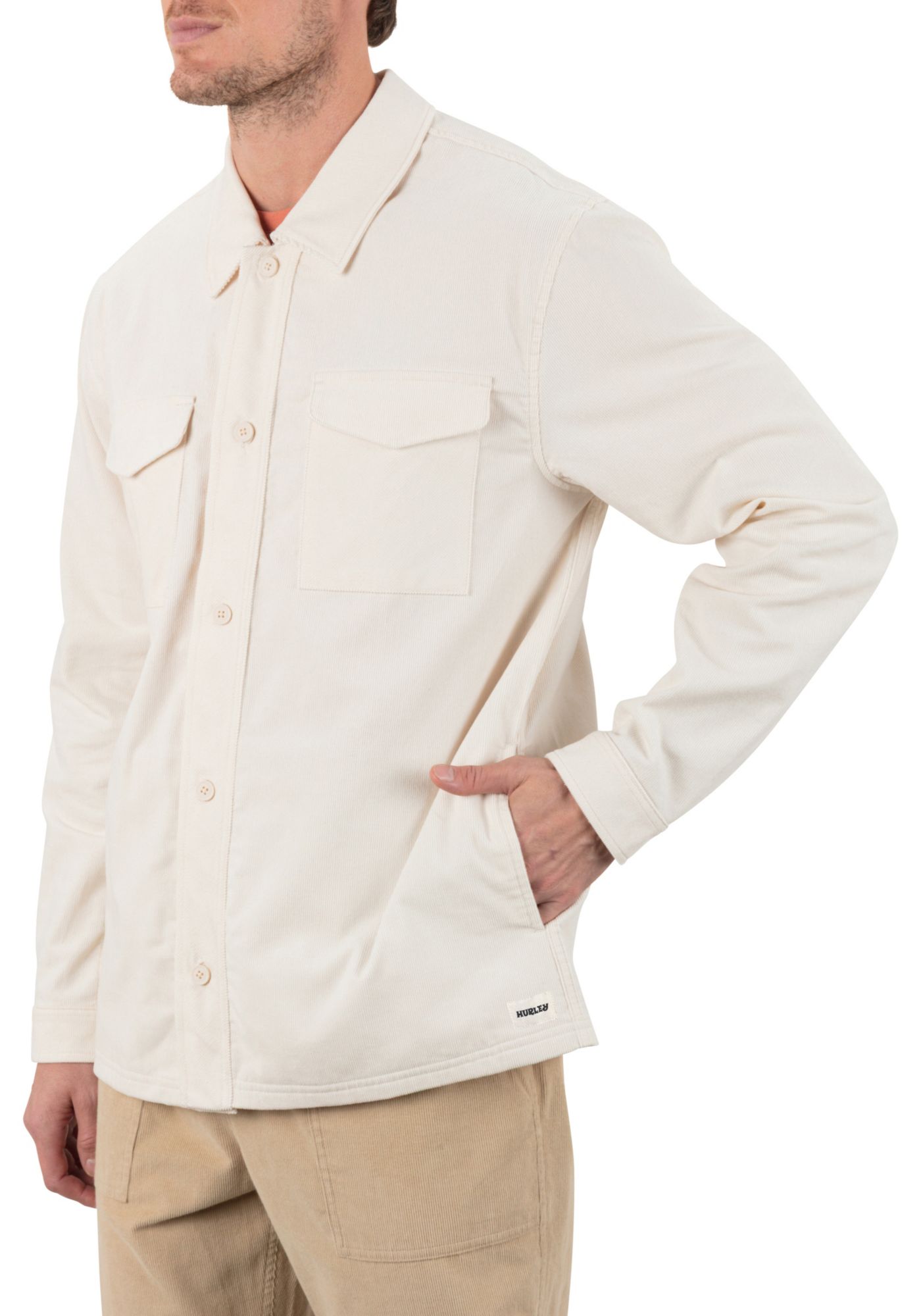 Hurley Men's Lido Cord Long Sleeve Overshirt product image