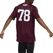 adidas Men's Mississippi State Bulldogs #1 Maroon Replica Football Jersey product image