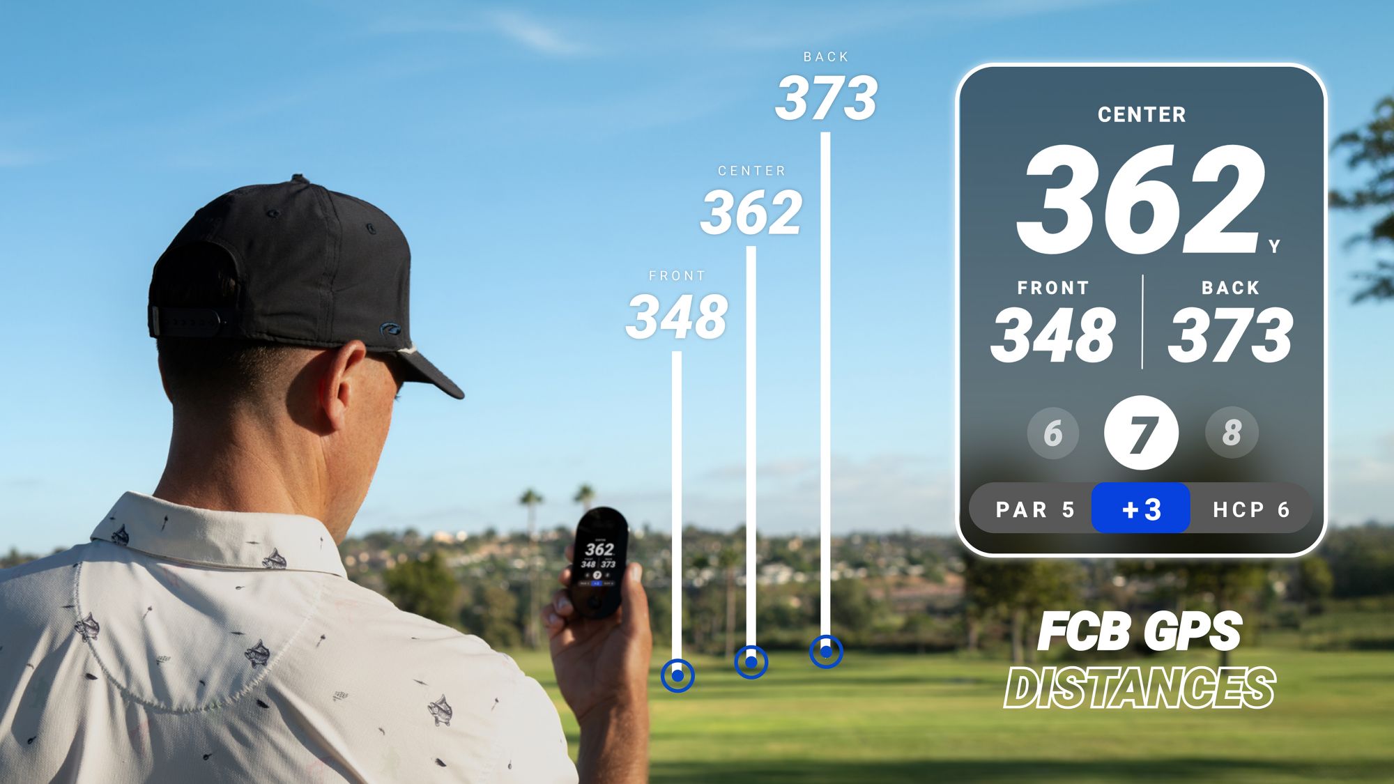 Blue Tees The Ringer GPS Handheld product image