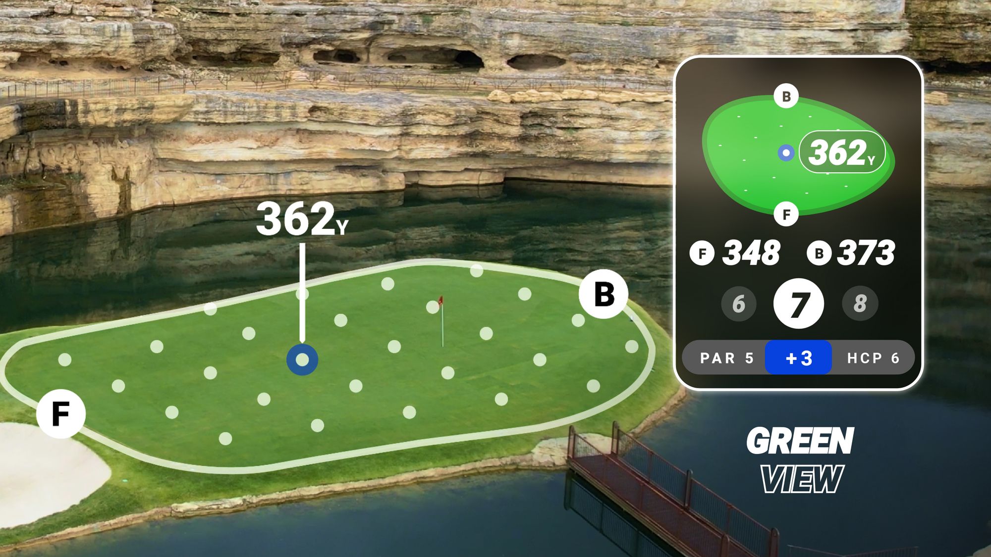 Blue Tees The Ringer GPS Handheld product image