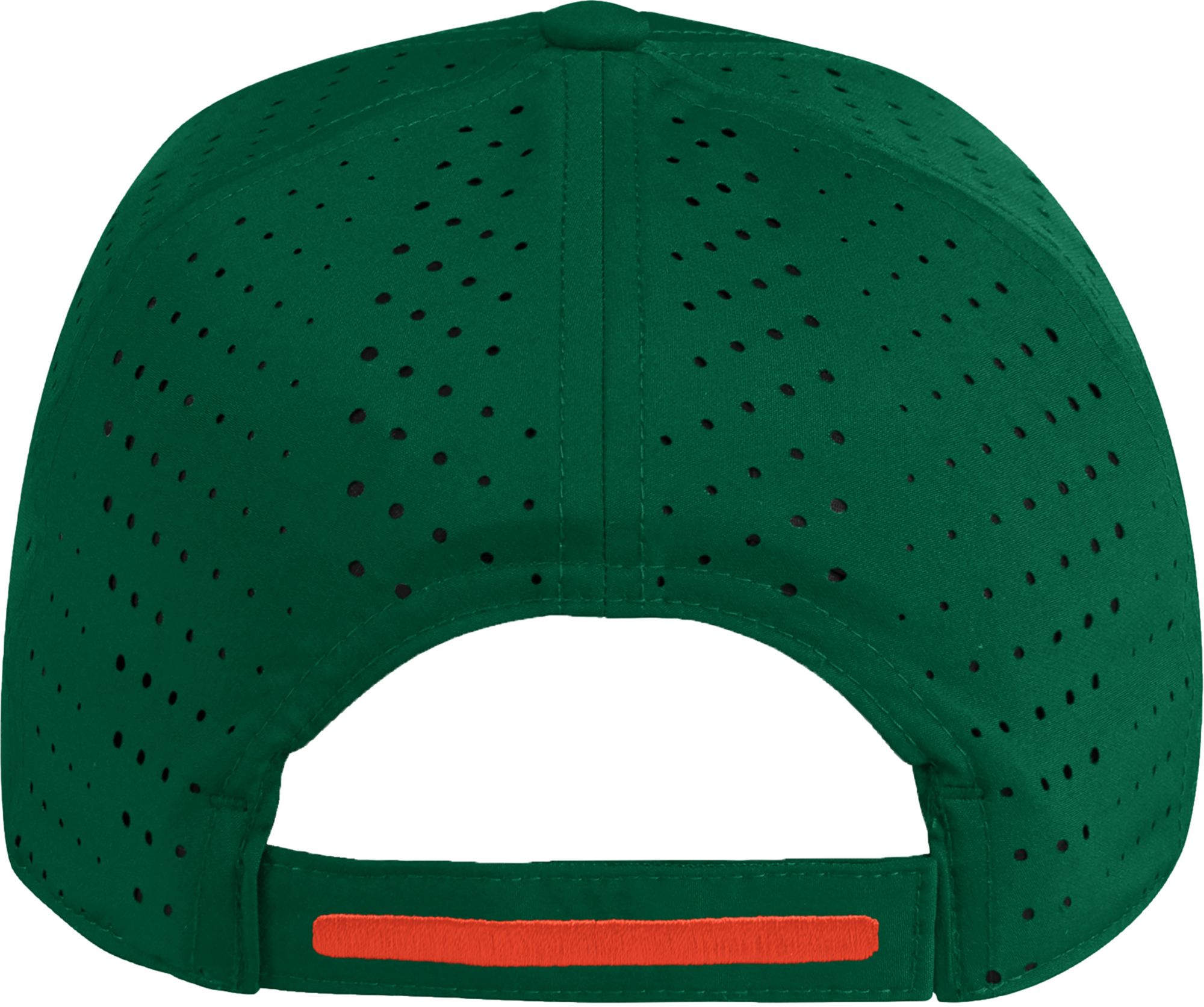 adidas Men's Miami Hurricanes Green Perfect Adjustable Hat