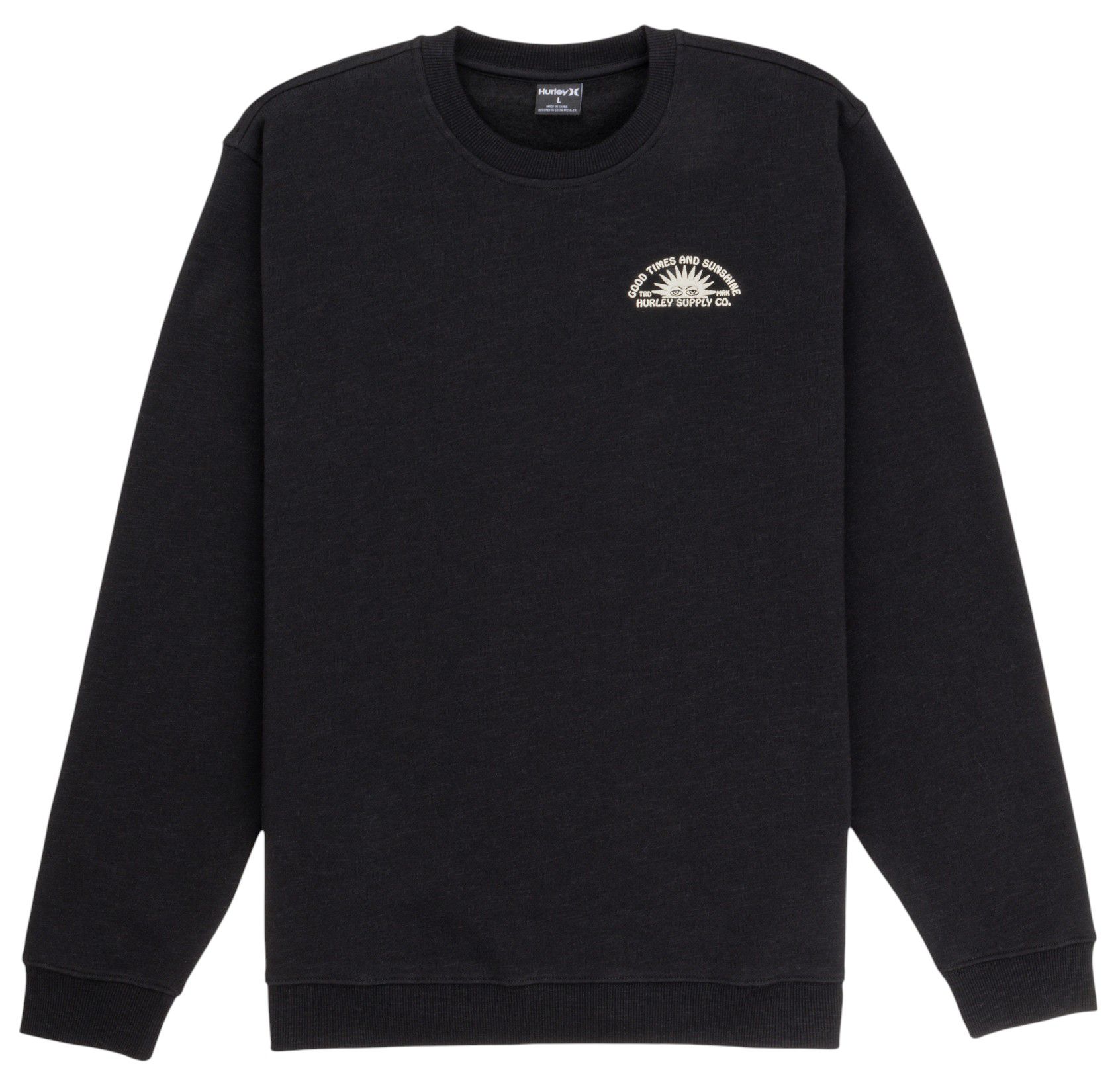 Hurley Men's Sunshine Slub Crew Sweatshirt product image