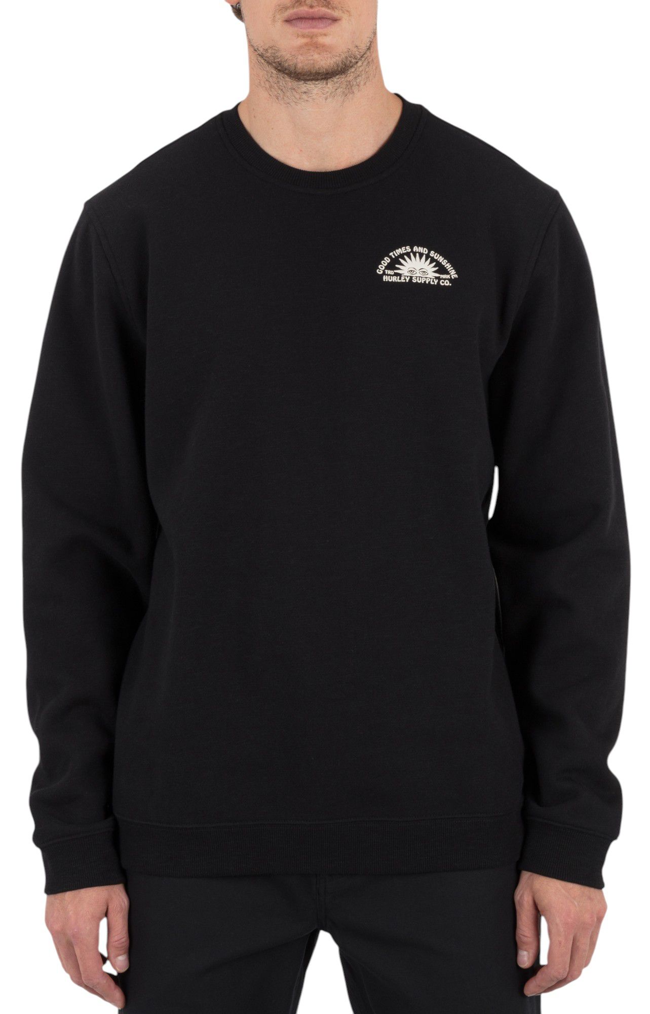 Hurley Men's Sunshine Slub Crew Sweatshirt product image