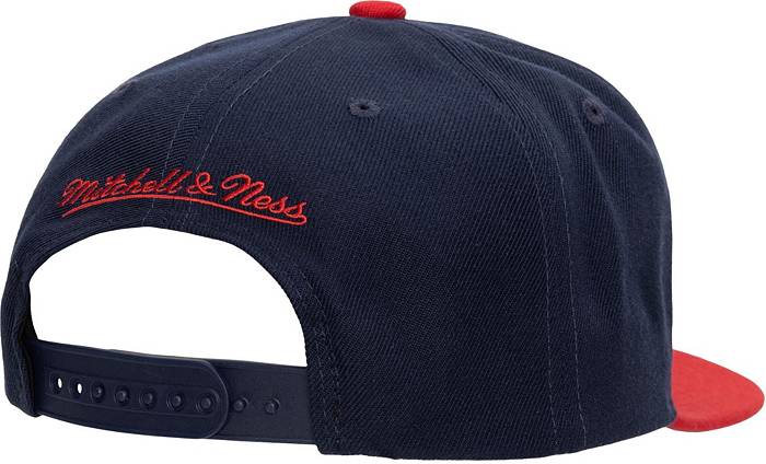Mitchell & Ness Men's Mitchell & Ness Light Blue/Navy Houston Rockets  Hardwood Classics On The Block Snapback Hat