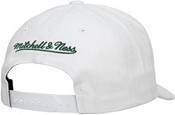 Mitchell & Ness Men's Miami Hurricanes White All In Adjustable Snapback Hat product image