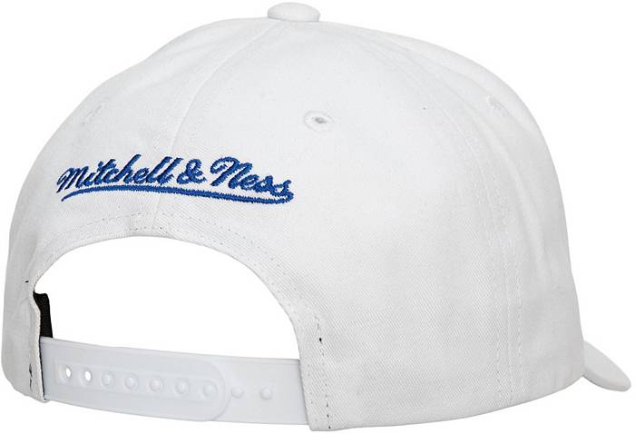 Mitchell & Ness St Louis Blues Snapback Hat - Off-White, Royal