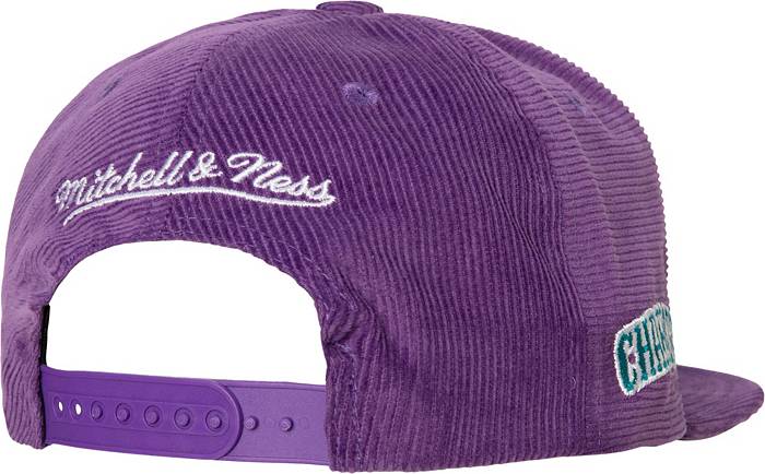 Mitchell and Ness Adult Charlotte Hornets Big Face Adjustable Snapback Hat