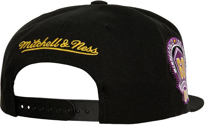Mitchell & Ness Los Angeles Lakers XL Large Logo Two Tone Snapback Hat