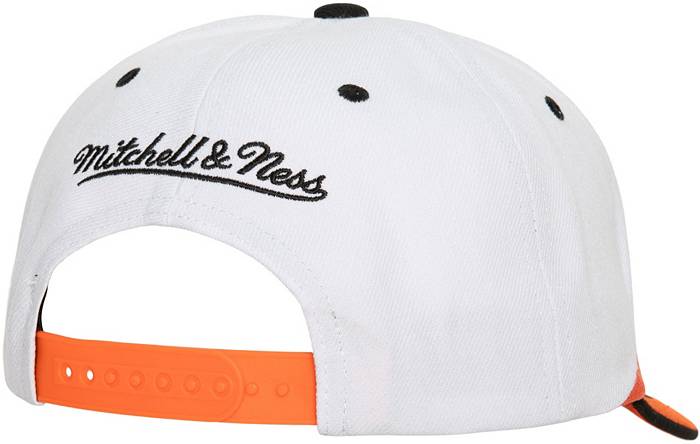 Mitchell & Ness Miami Heat (Curved Brim) Snapback Hat Cap