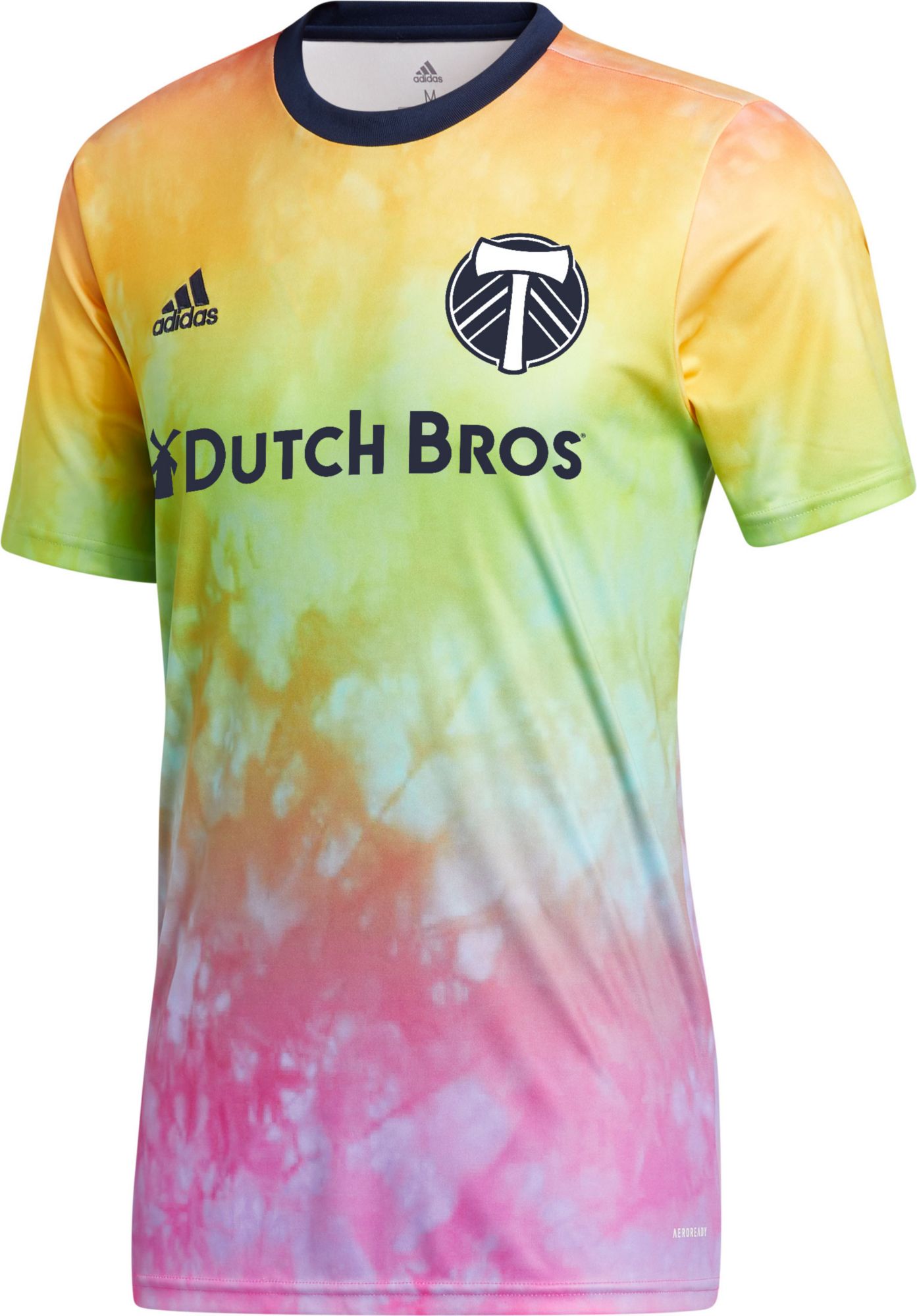 100 の保証 アディダス Adidas メンズ トップス Portland Timbers Tie Dye Pride Jersey 早割クーポン Neoplst Ru