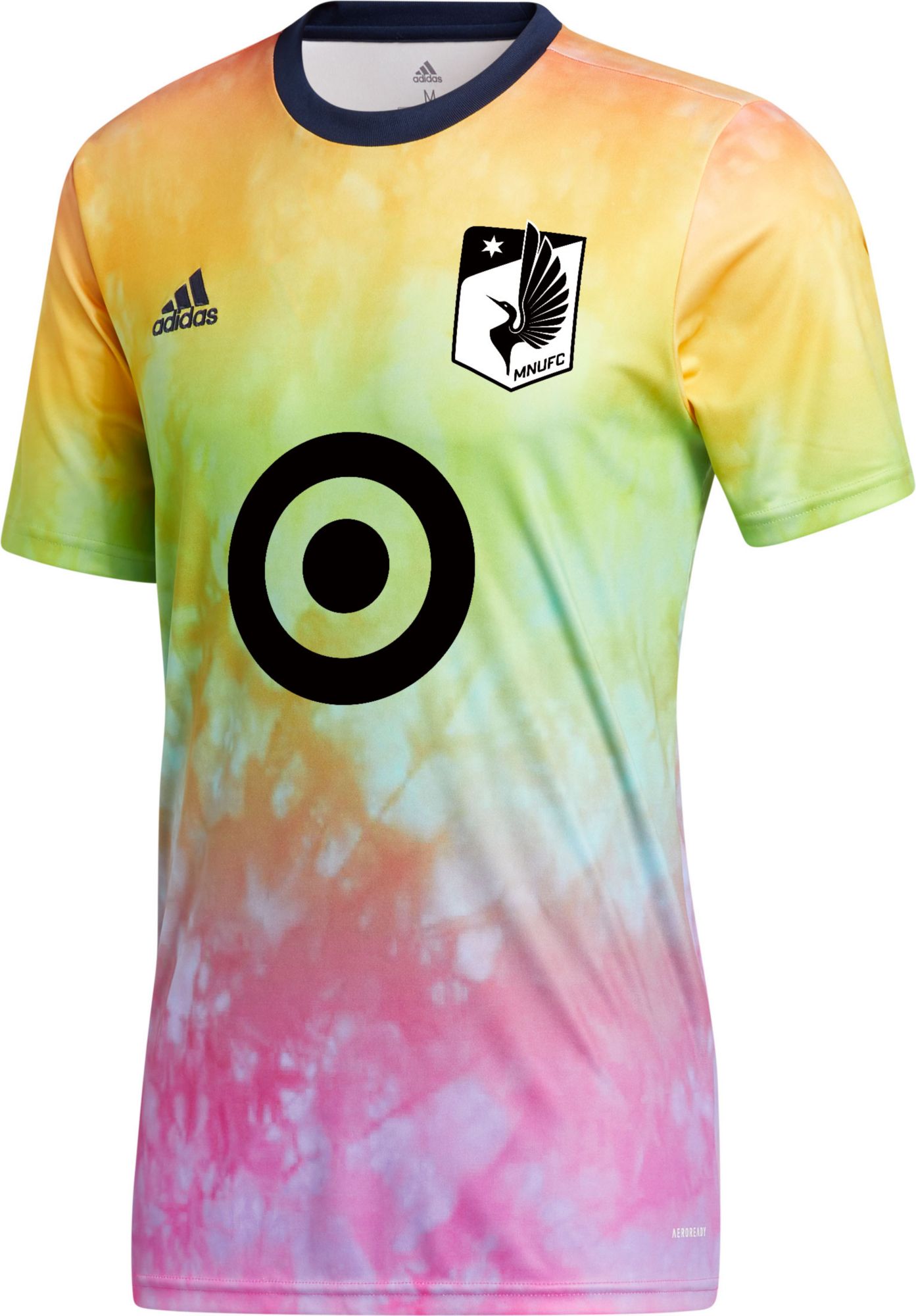 adidas Men's Minnesota United FC Tie-Dye Pride Jersey product image