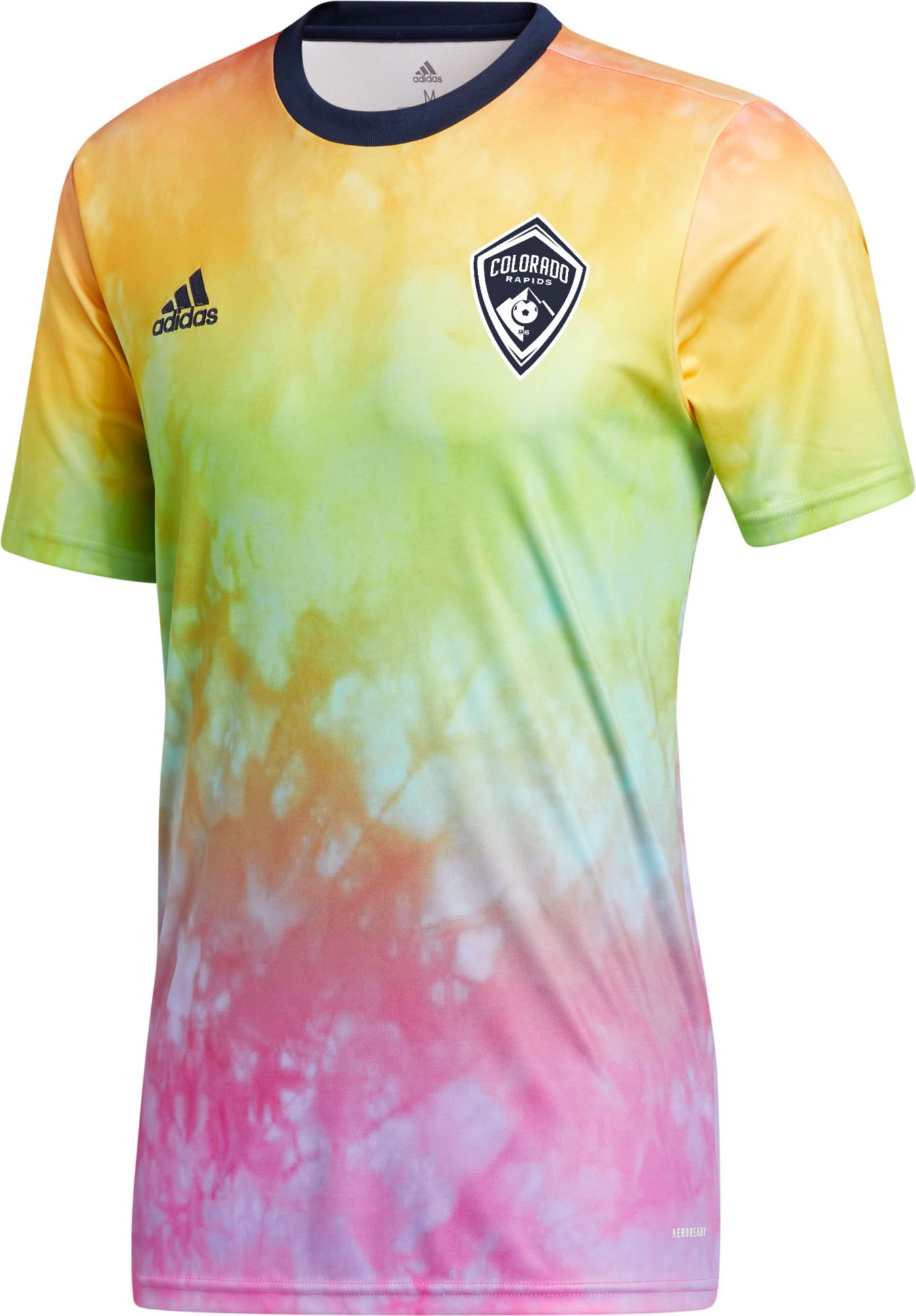 adidas Men's Colorado Rapids Tie-Dye Pride Jersey product image