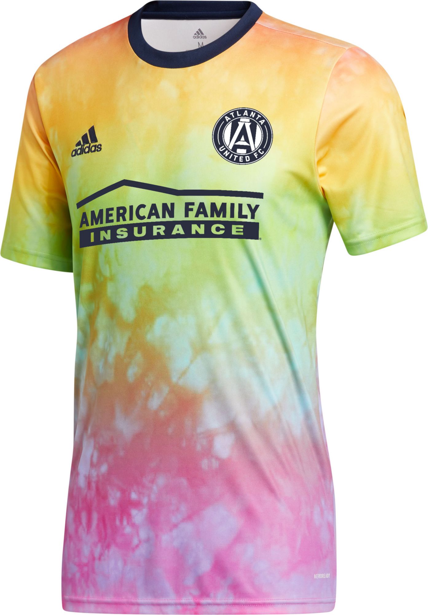 adidas Men's Atlanta United Tie-Dye Pride Jersey product image