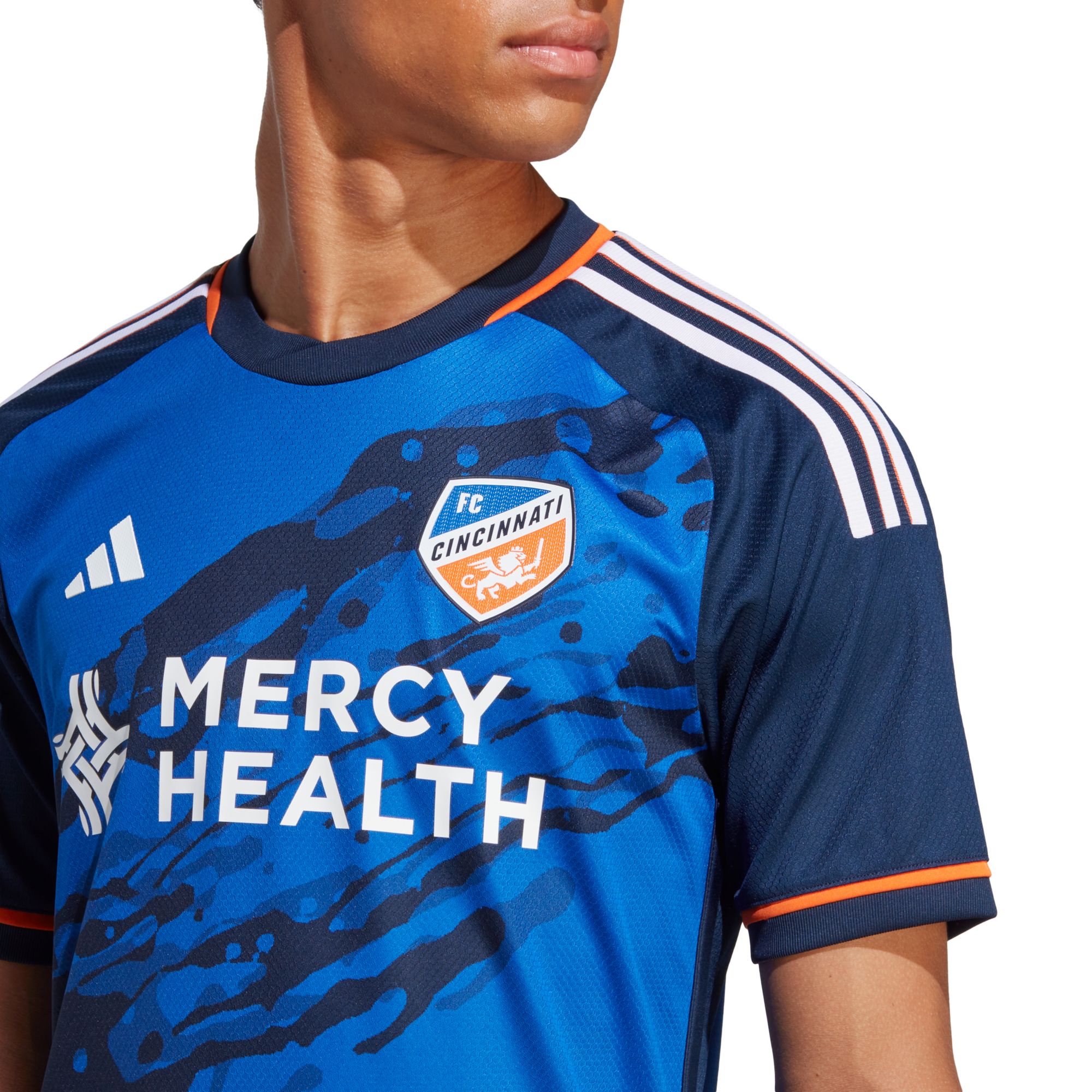 adidas FC Cincinnati 2023 Primary Authentic "River" Jersey