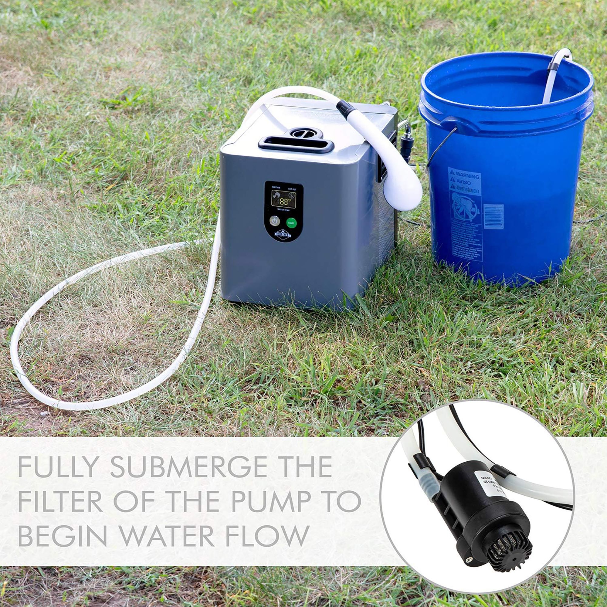 Hike Crew Portable Propane Water Heater product image