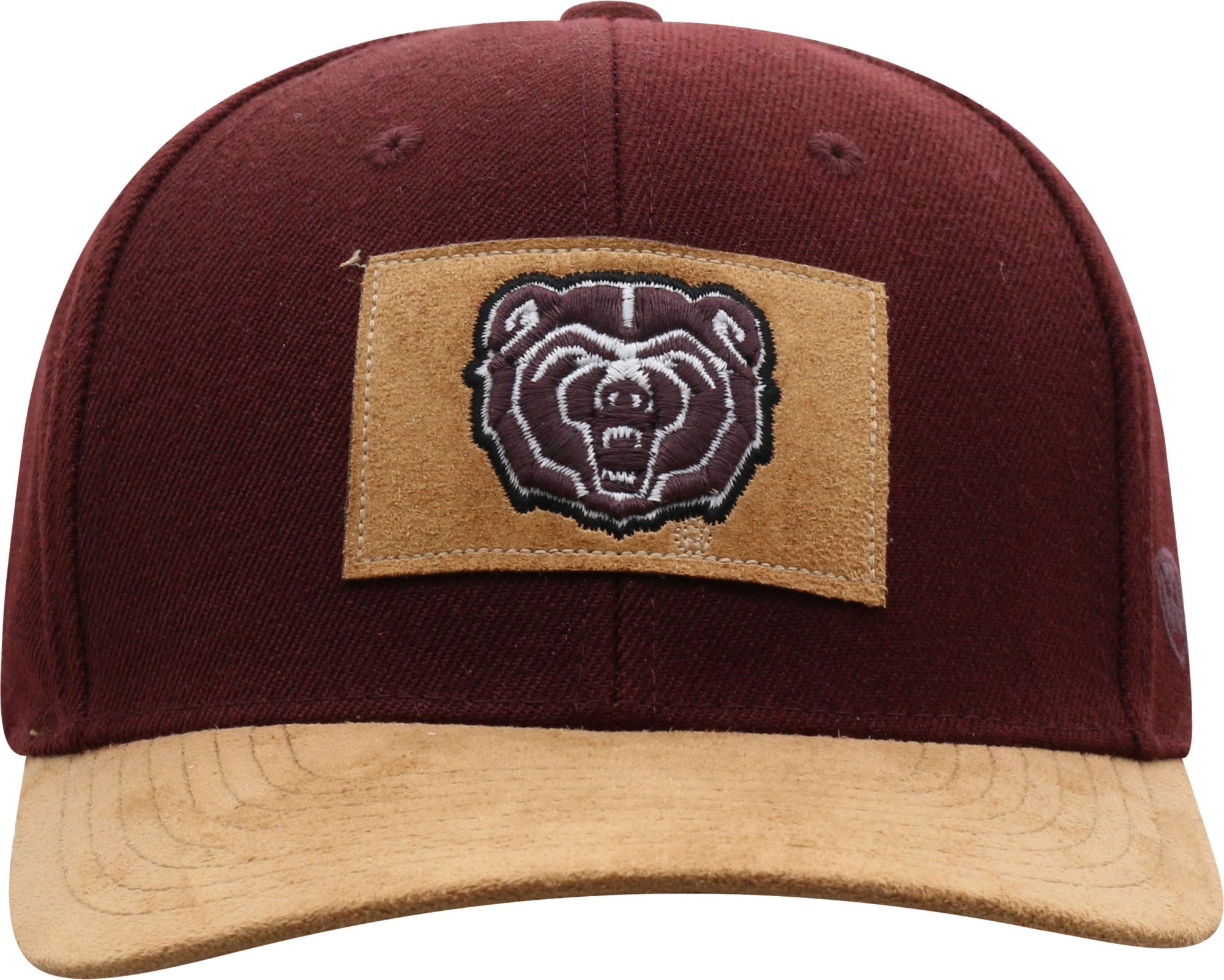 Top of the World Men's Missouri State Bears Maroon Hide Adjustable Hat product image