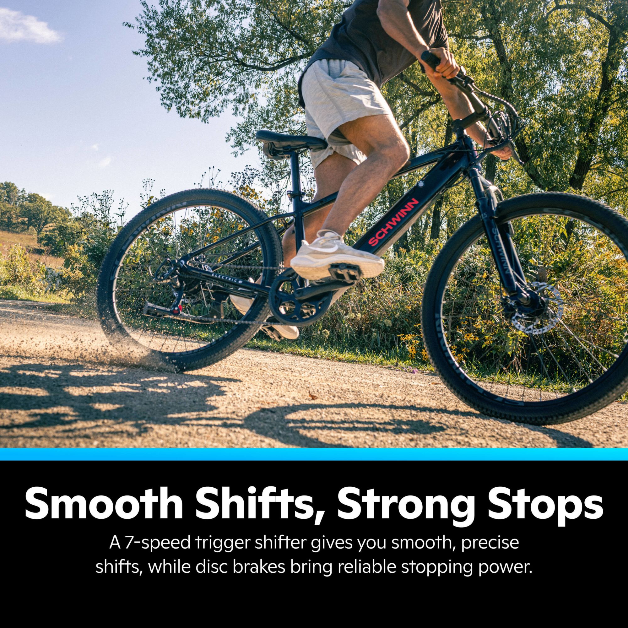 Schwinn High Timber 27.5" Electric Mountain Bike product image