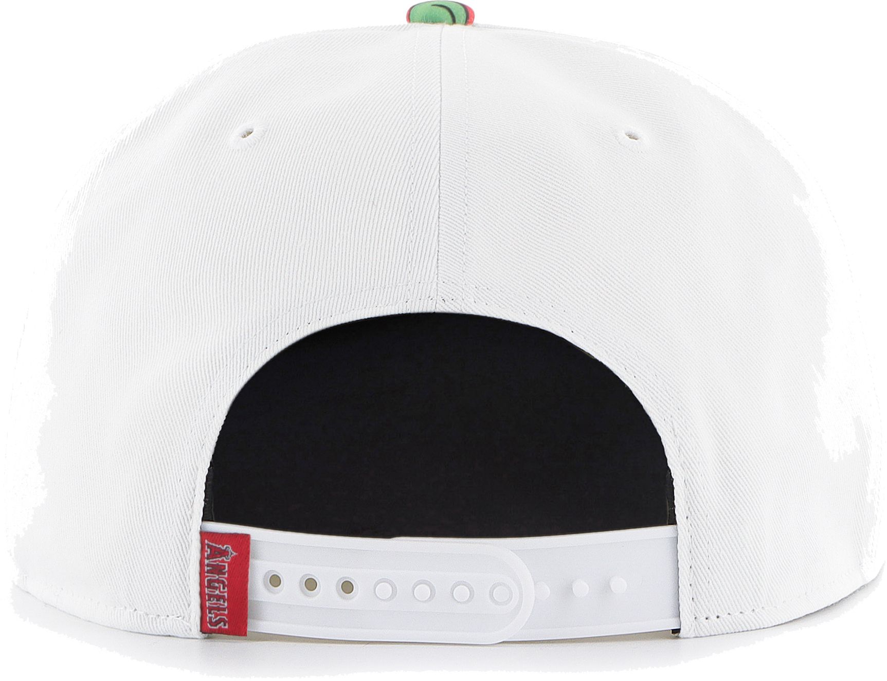 Hurley x '47 Men's Los Angeles Angels White Captain Snapback Adjustable Hat product image