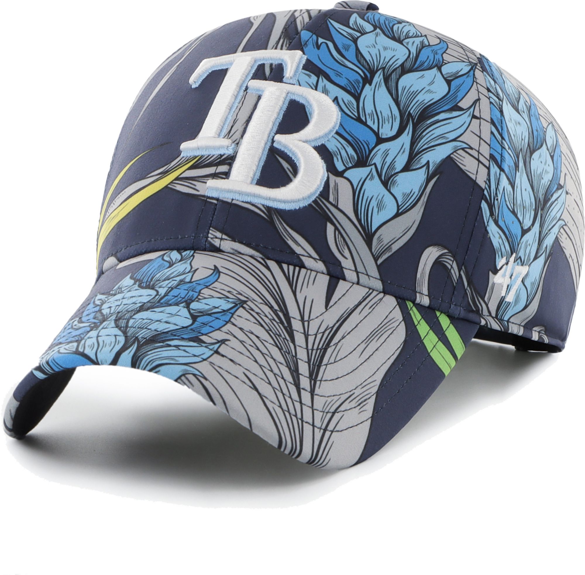 Hurley x '47 Men's Tampa Bay Rays Navy Paradise MVP Adjustable Hat product image