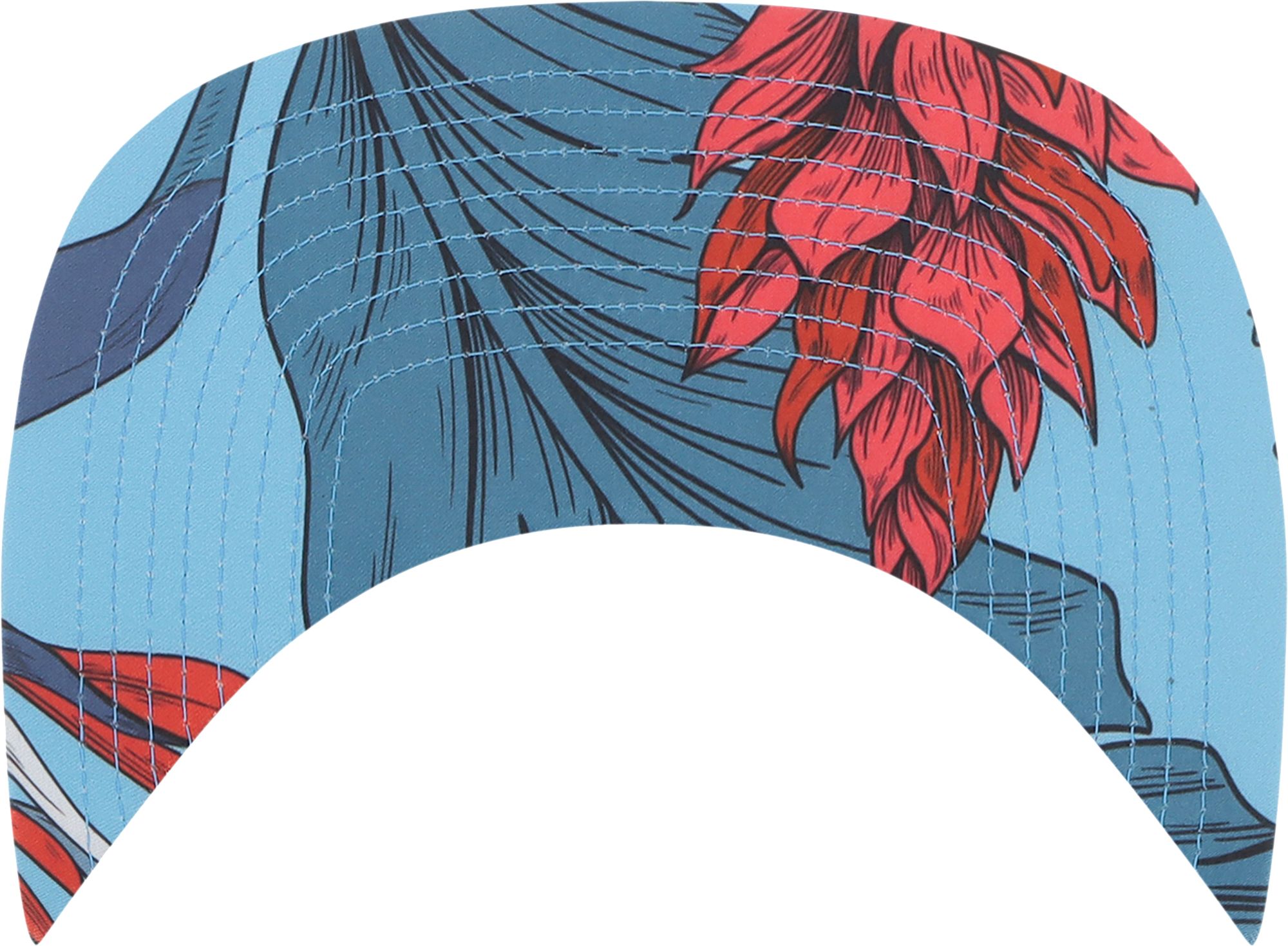 Hurley x '47 Men's Miami Marlins Dark Gray Paradise MVP Adjustable Hat product image