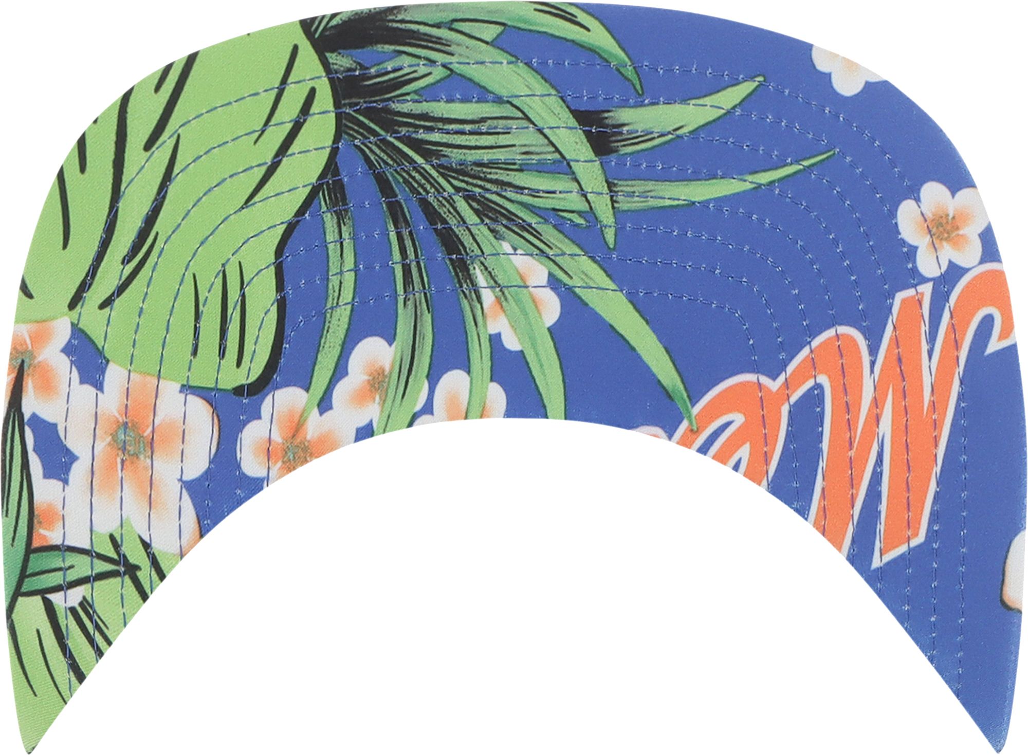 Hurley x '47 Men's New York Mets Dark Gray Paradise MVP Adjustable Hat product image