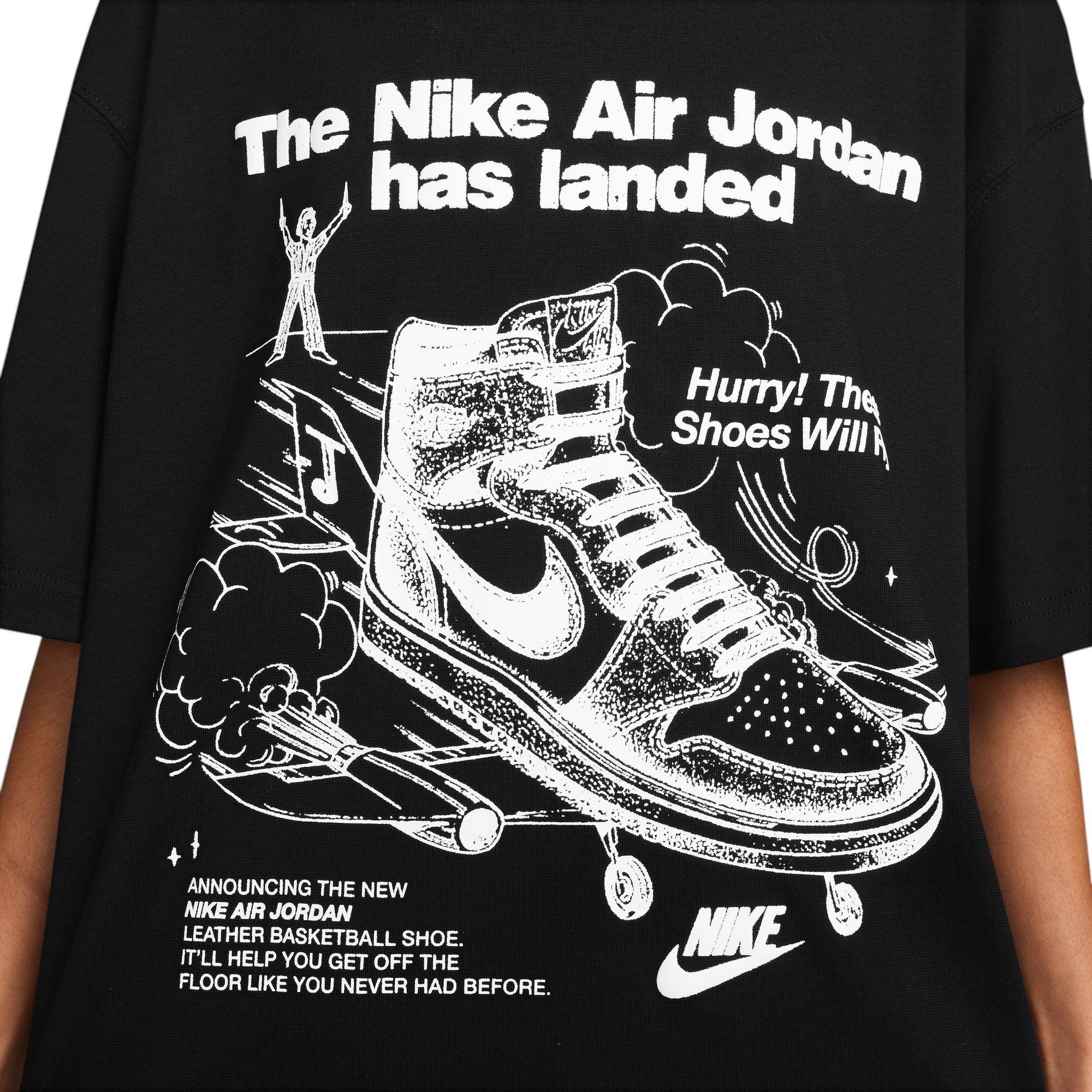 Jordan Women's Oversized Sneaker Graphic T-Shirt product image