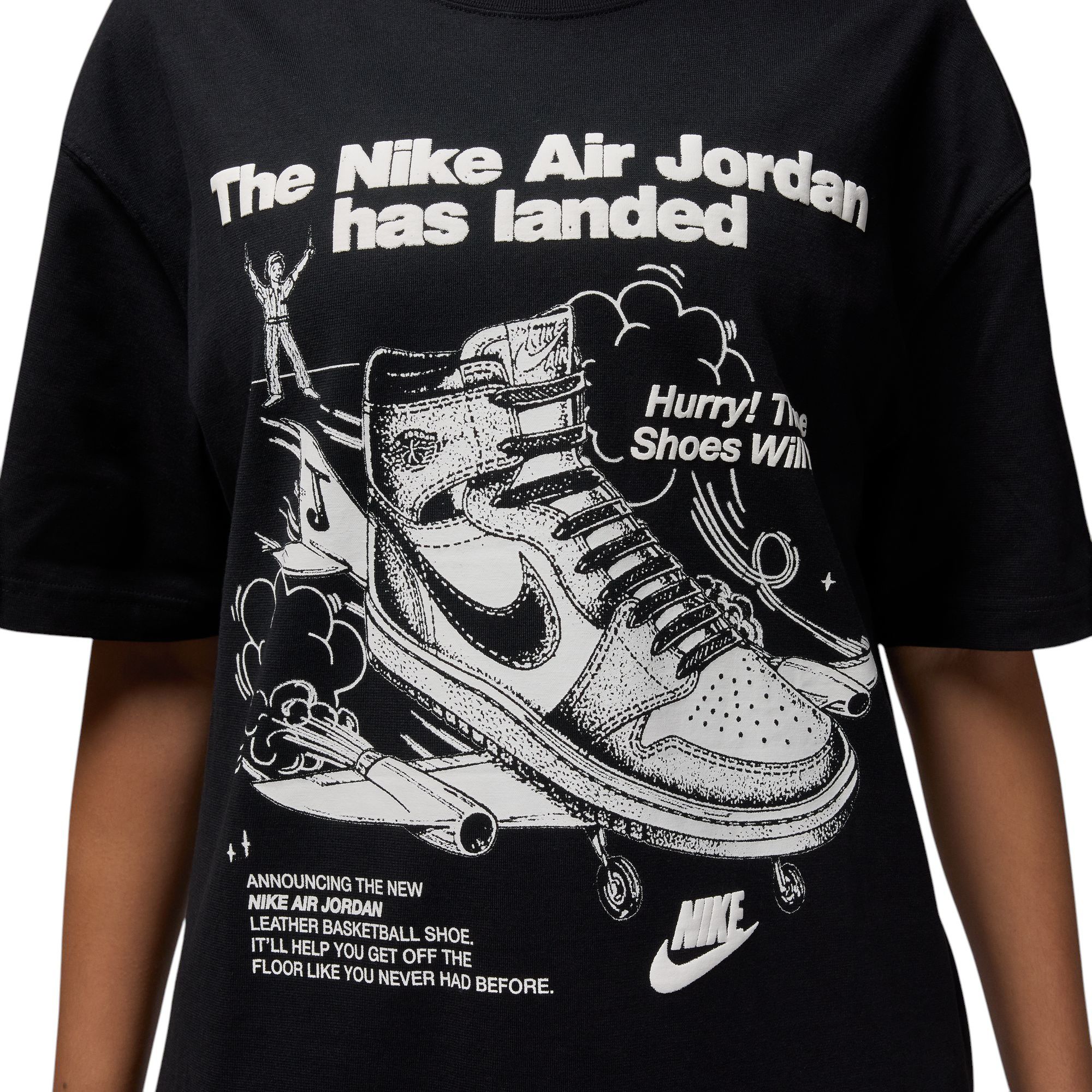 Jordan Women's Oversized Sneaker Graphic T-Shirt product image