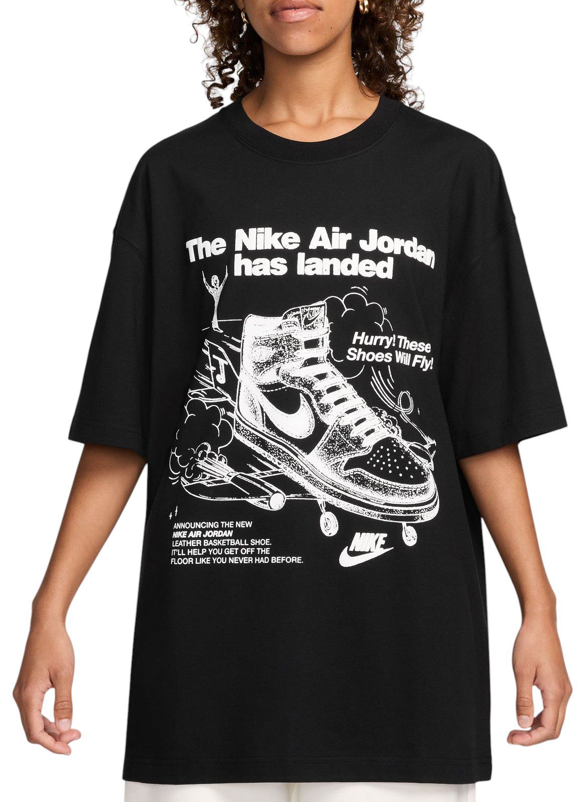 Jordan Women's Oversized Sneaker Graphic T-Shirt product image