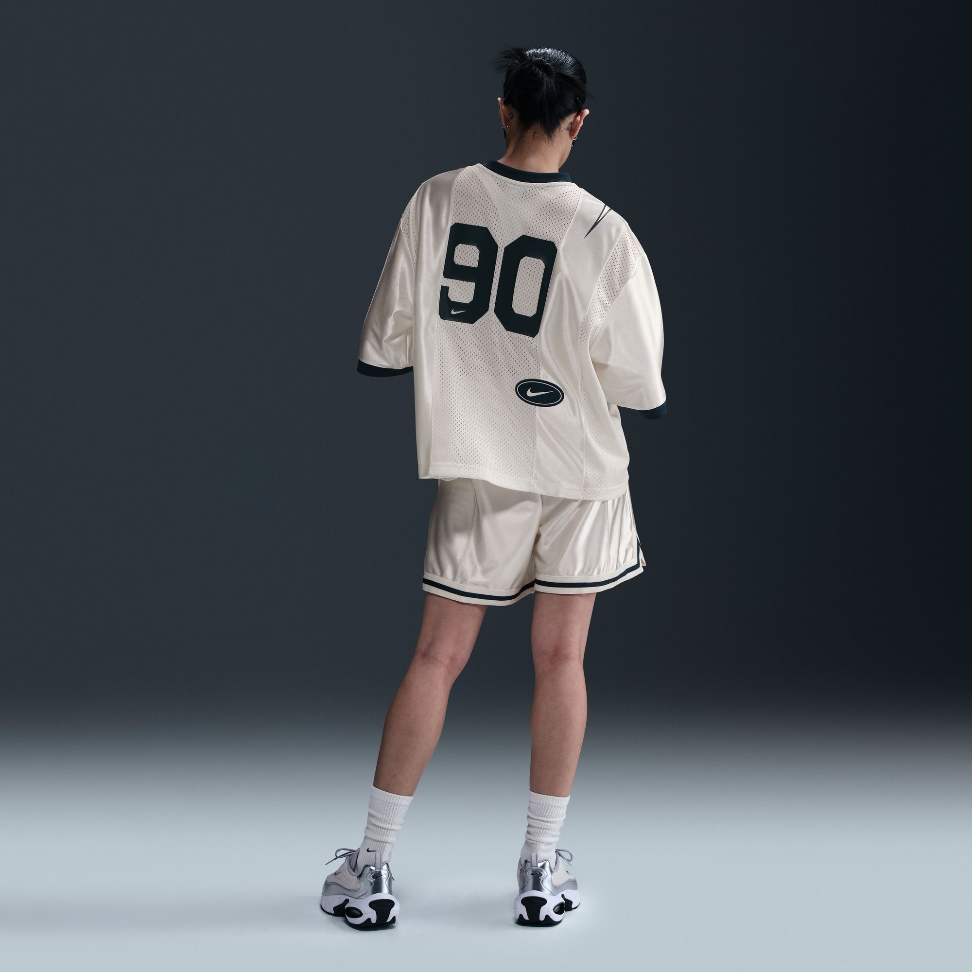 Nike Women's Sportswear Street Oversized Short-Sleeve Graphic Jersey product image