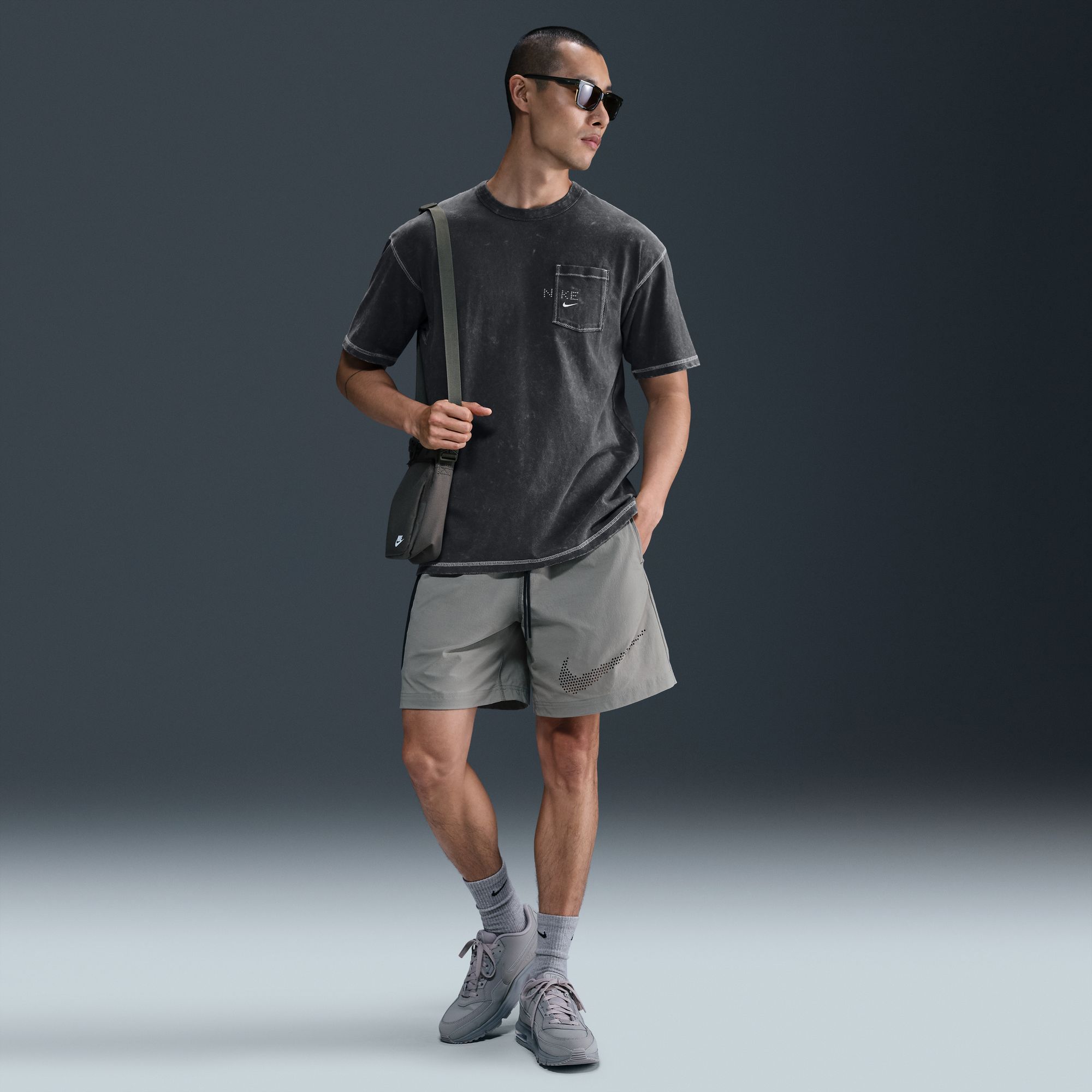 Nike Men's Sportswear Max90 Vintage Wash Pocket Graphic T-Shirt product image