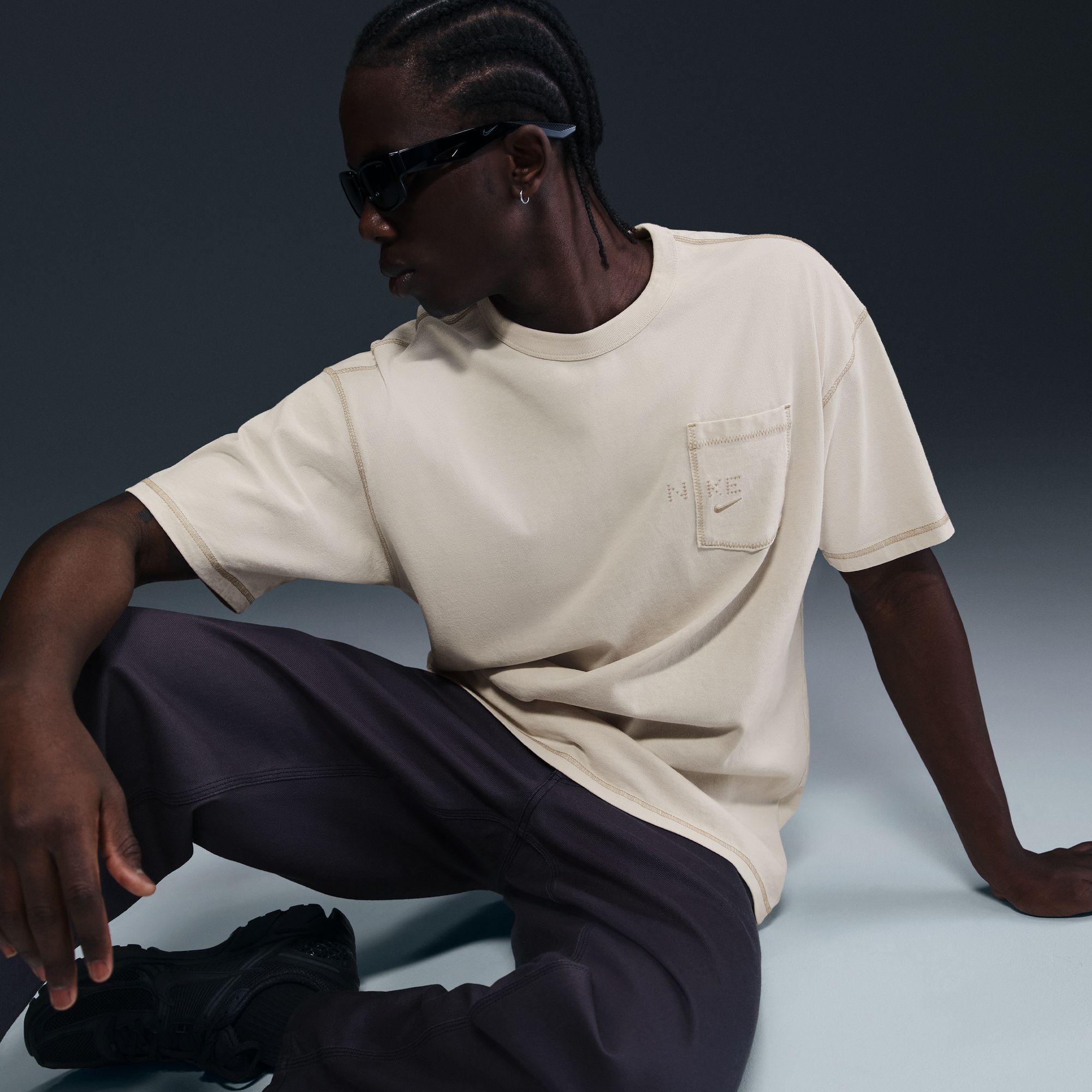 Nike Men's Sportswear Max90 Vintage Wash Pocket Graphic T-Shirt product image