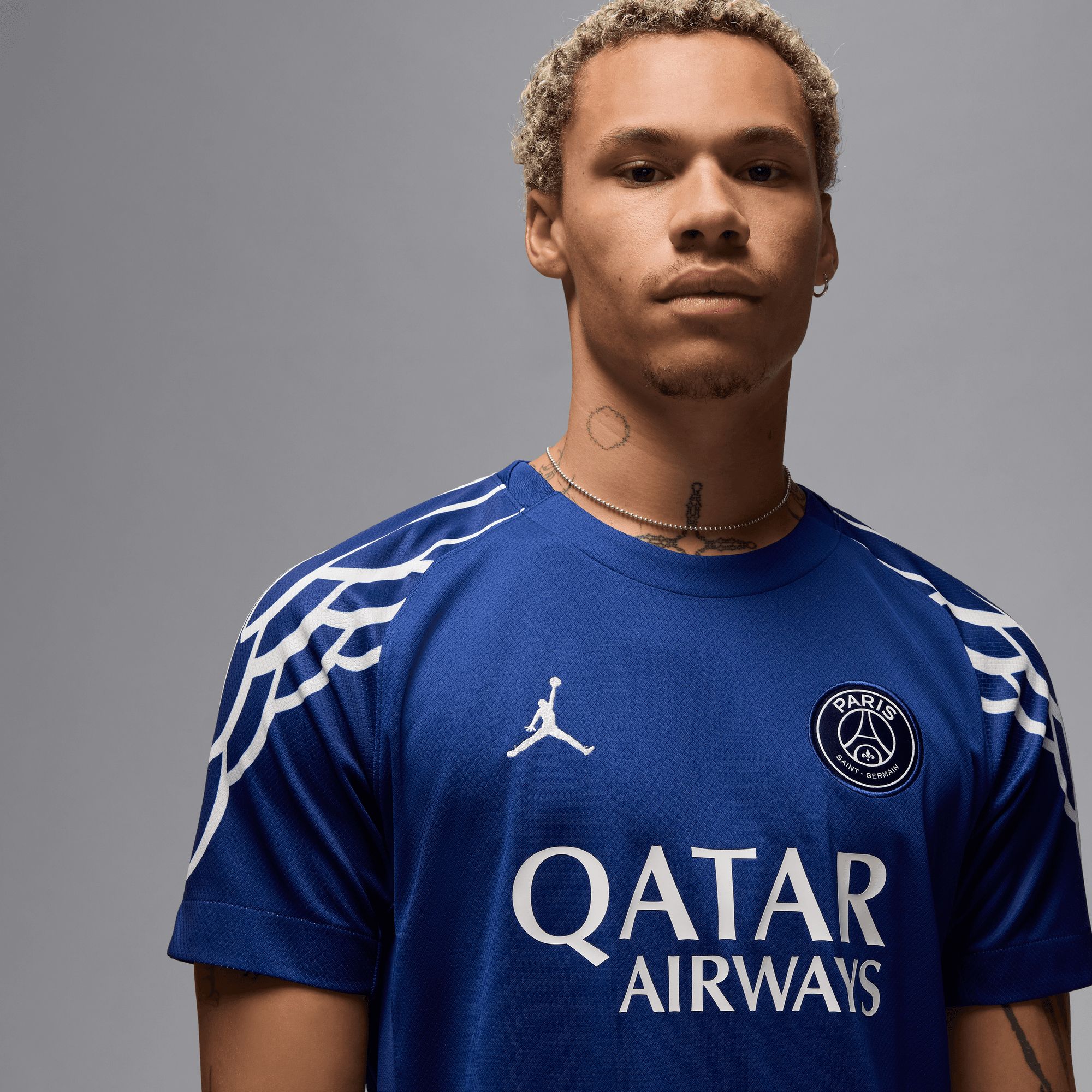 Jordan Men's Paris Saint-Germain Navy 2024-2025 Fourth Replica Jersey product image