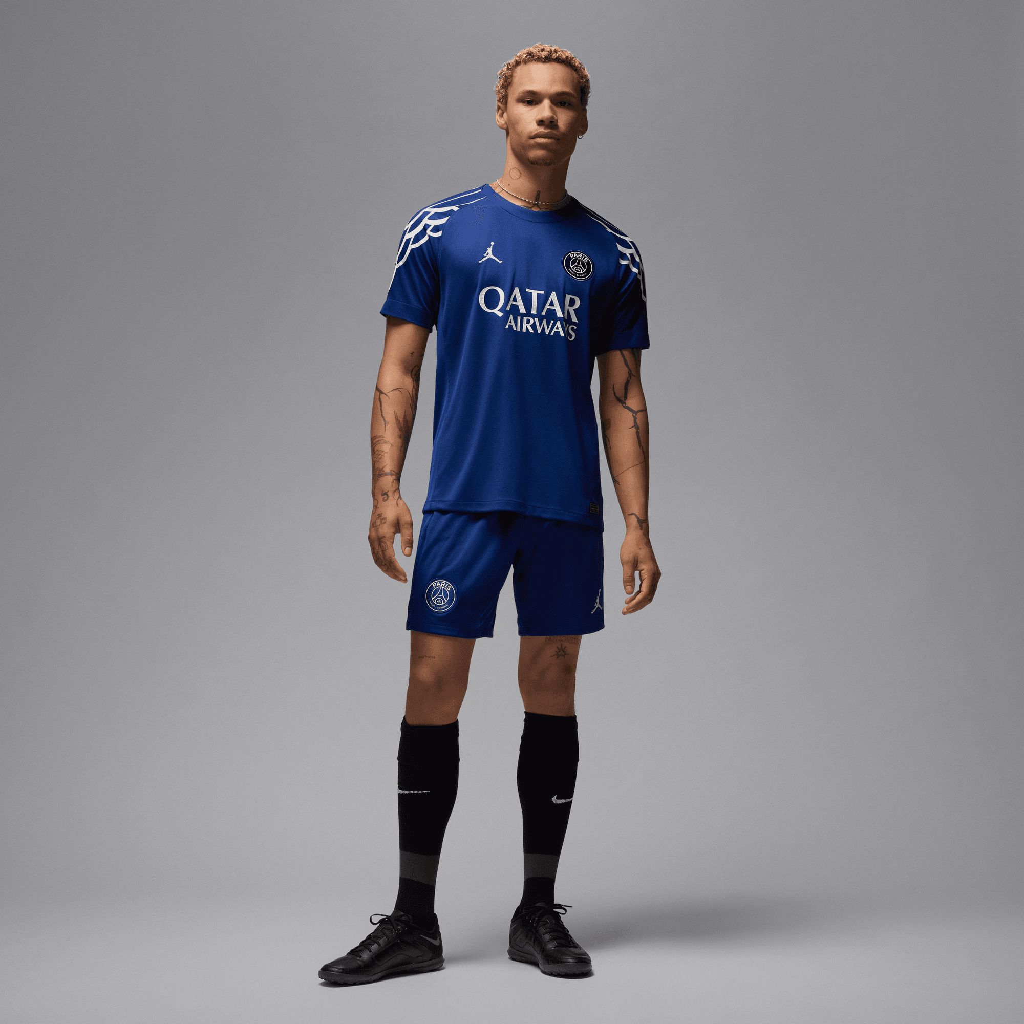 Jordan Men's Paris Saint-Germain Navy 2024-2025 Fourth Replica Jersey product image