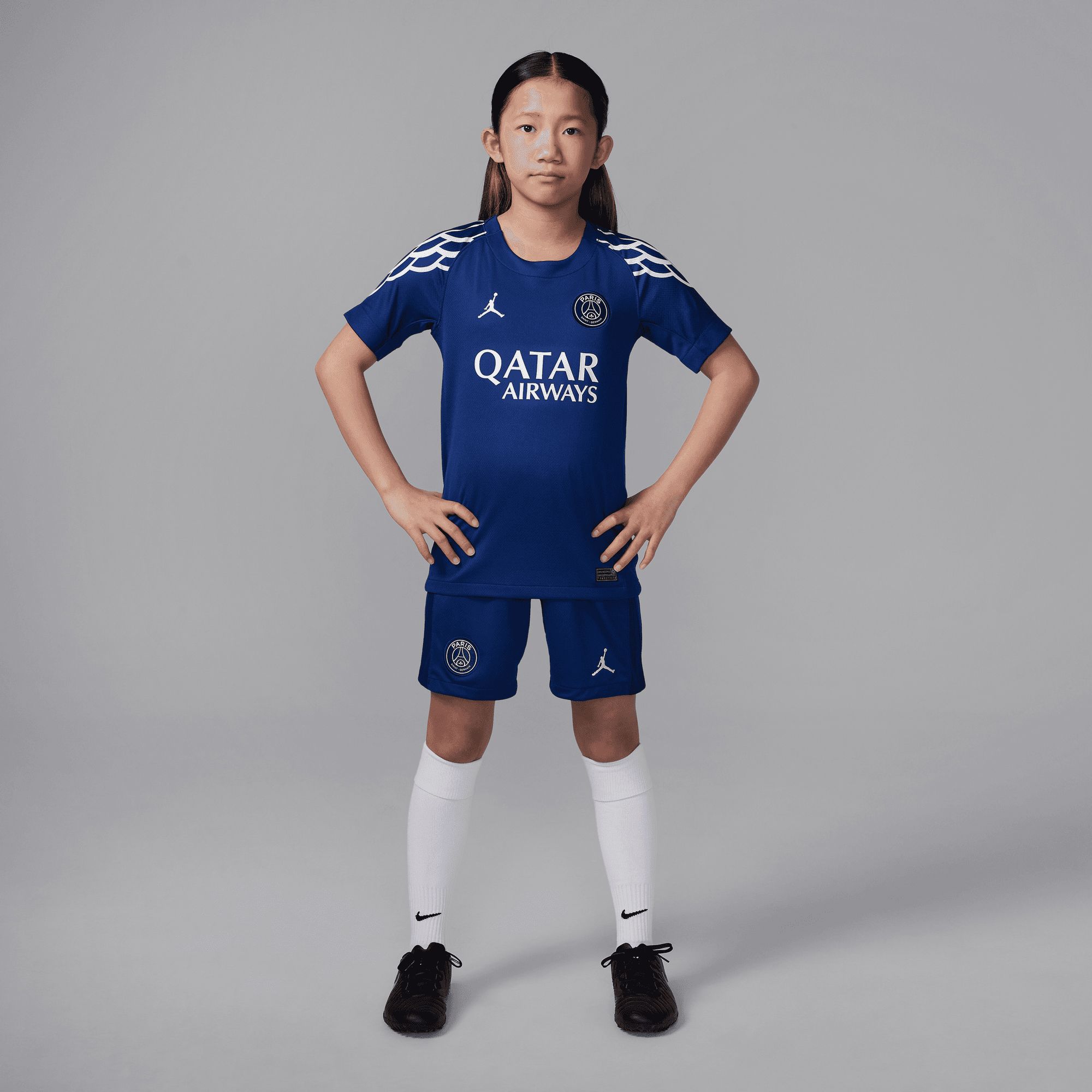 Jordan Youth Paris Saint-Germain 2024 Navy Replica Shorts product image