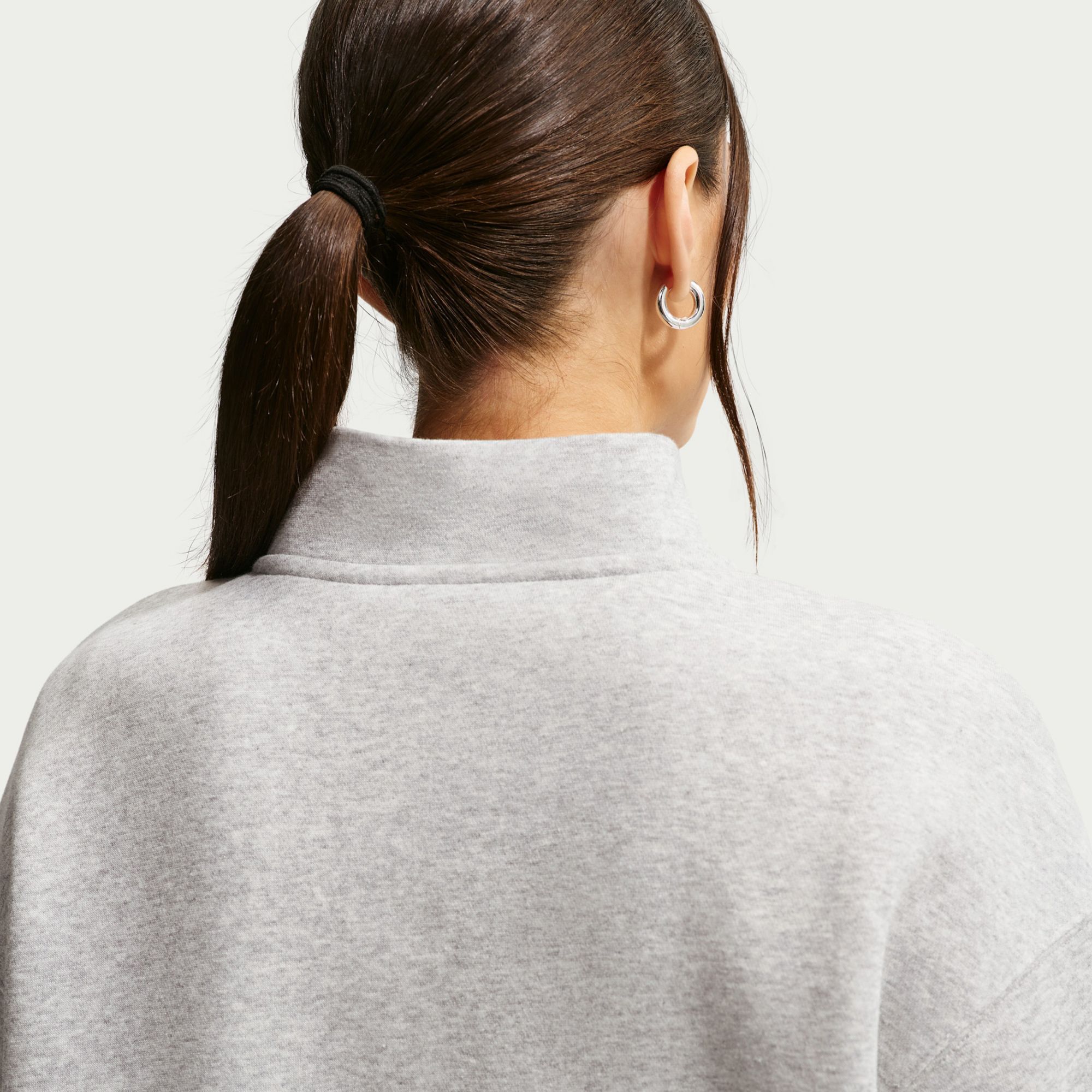 Nike Women's Sportswear Phoenix Fleece Oversized 1/4-Zip Long Sweatshirt product image