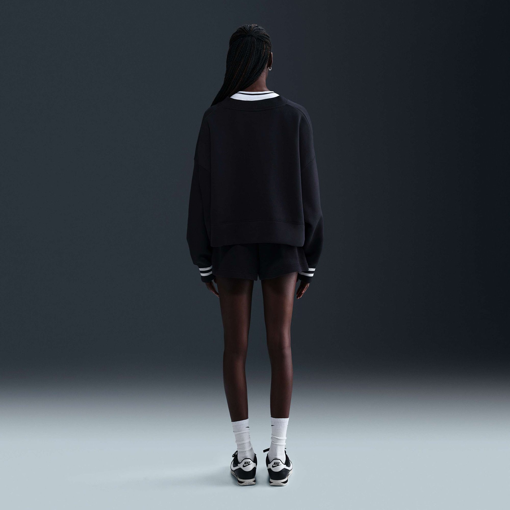 Nike Women's Sportswear Phoenix Fleece Over-Oversized Graphic Cardigan product image