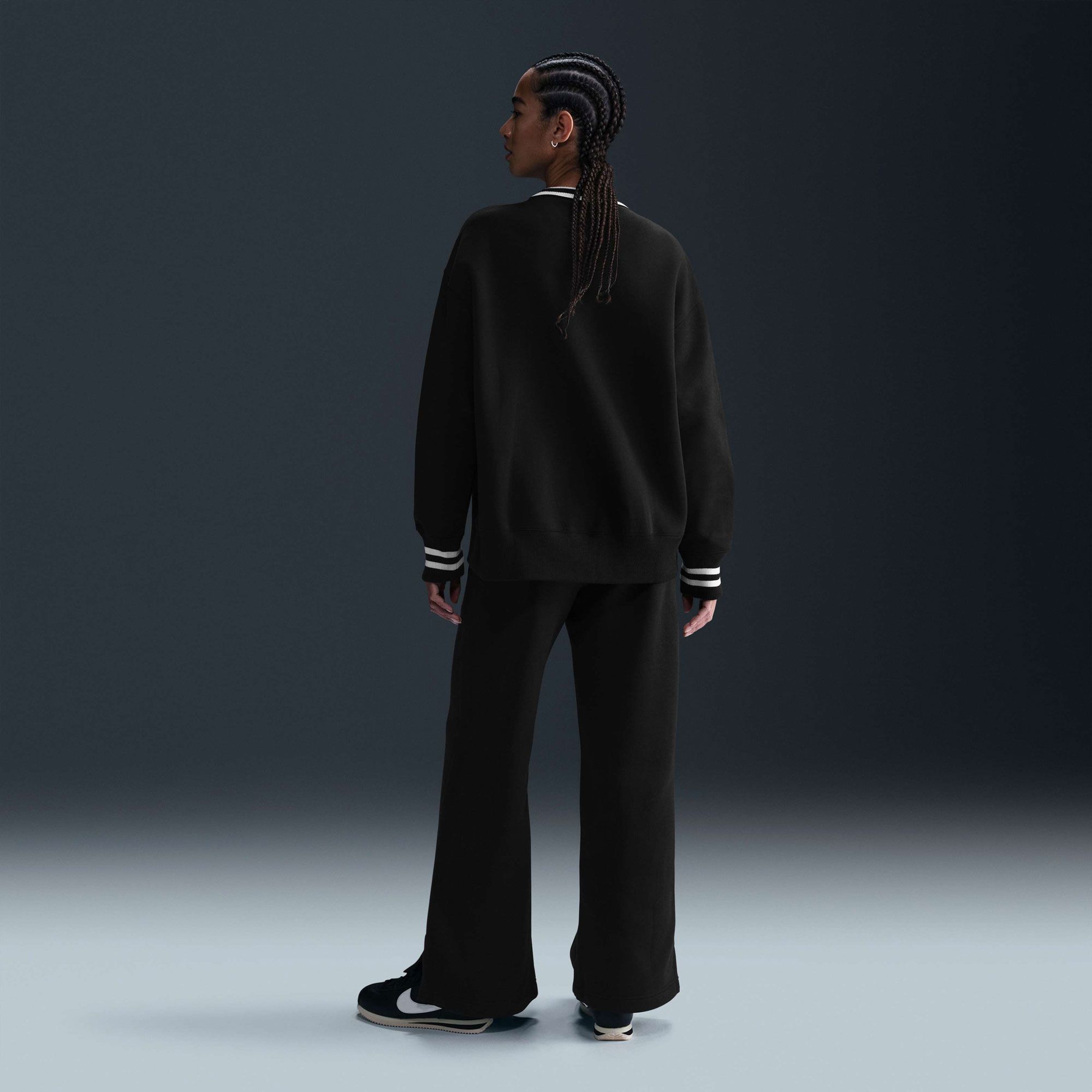 Nike Women's Sportswear Phoenix Fleece Oversized Crewneck Graphic Sweatshirt product image