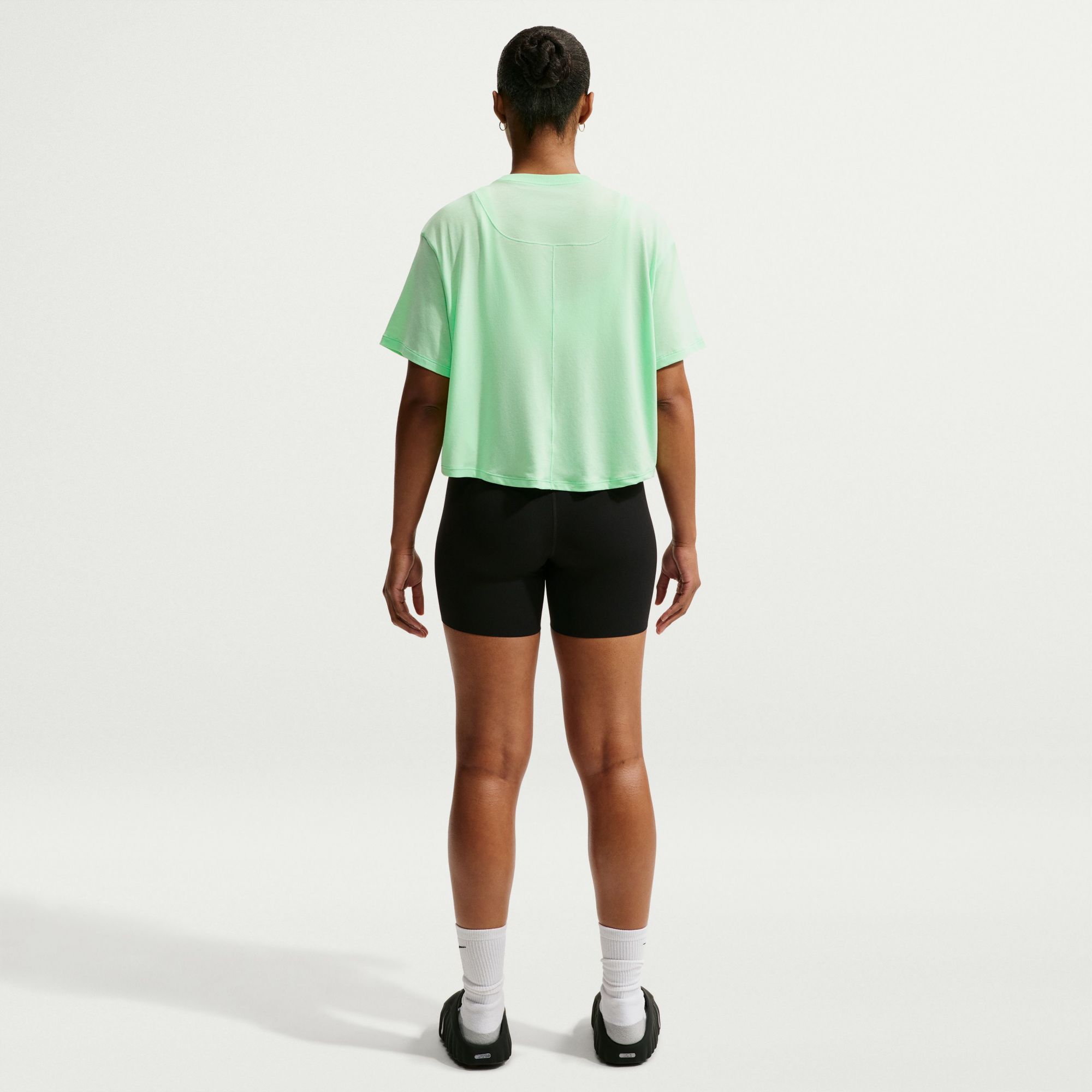 Nike Women's One Relaxed Dri-FIT Cropped Short-Sleeve T-Shirt product image