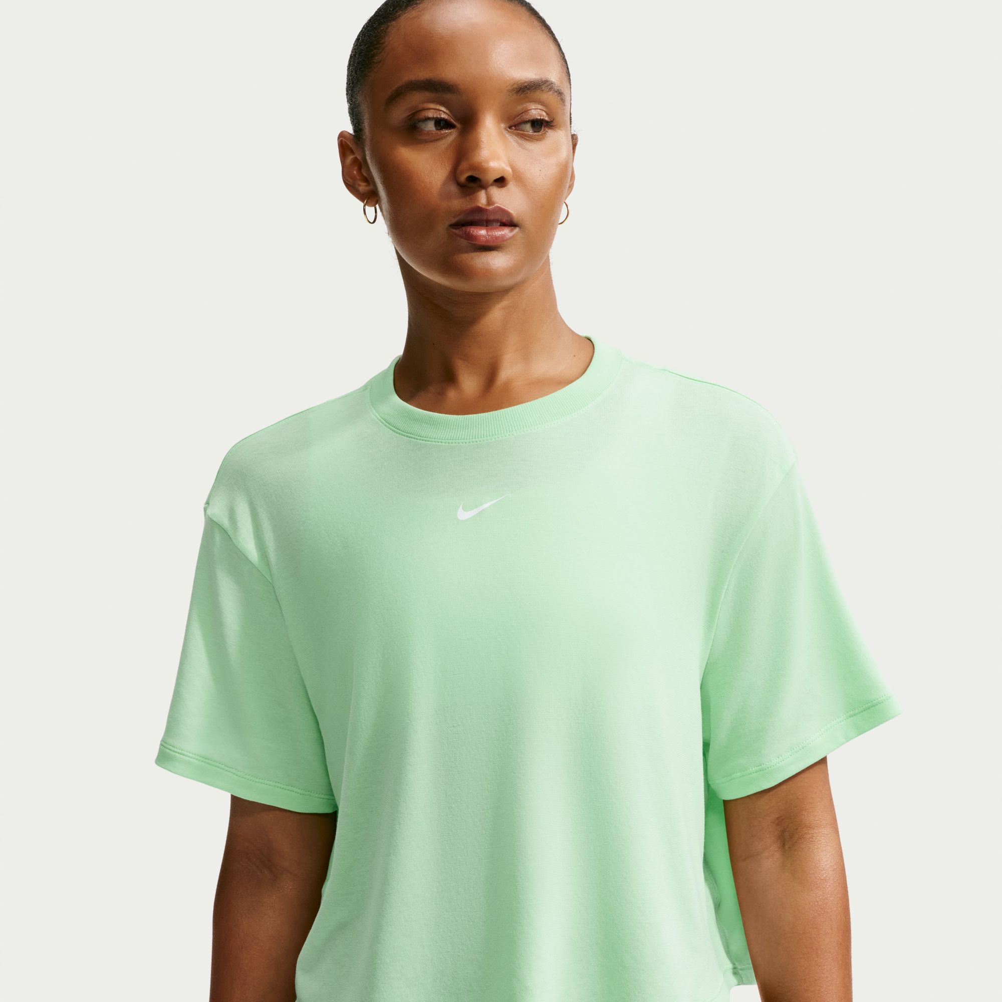 Nike Women's One Relaxed Dri-FIT Cropped Short-Sleeve T-Shirt product image